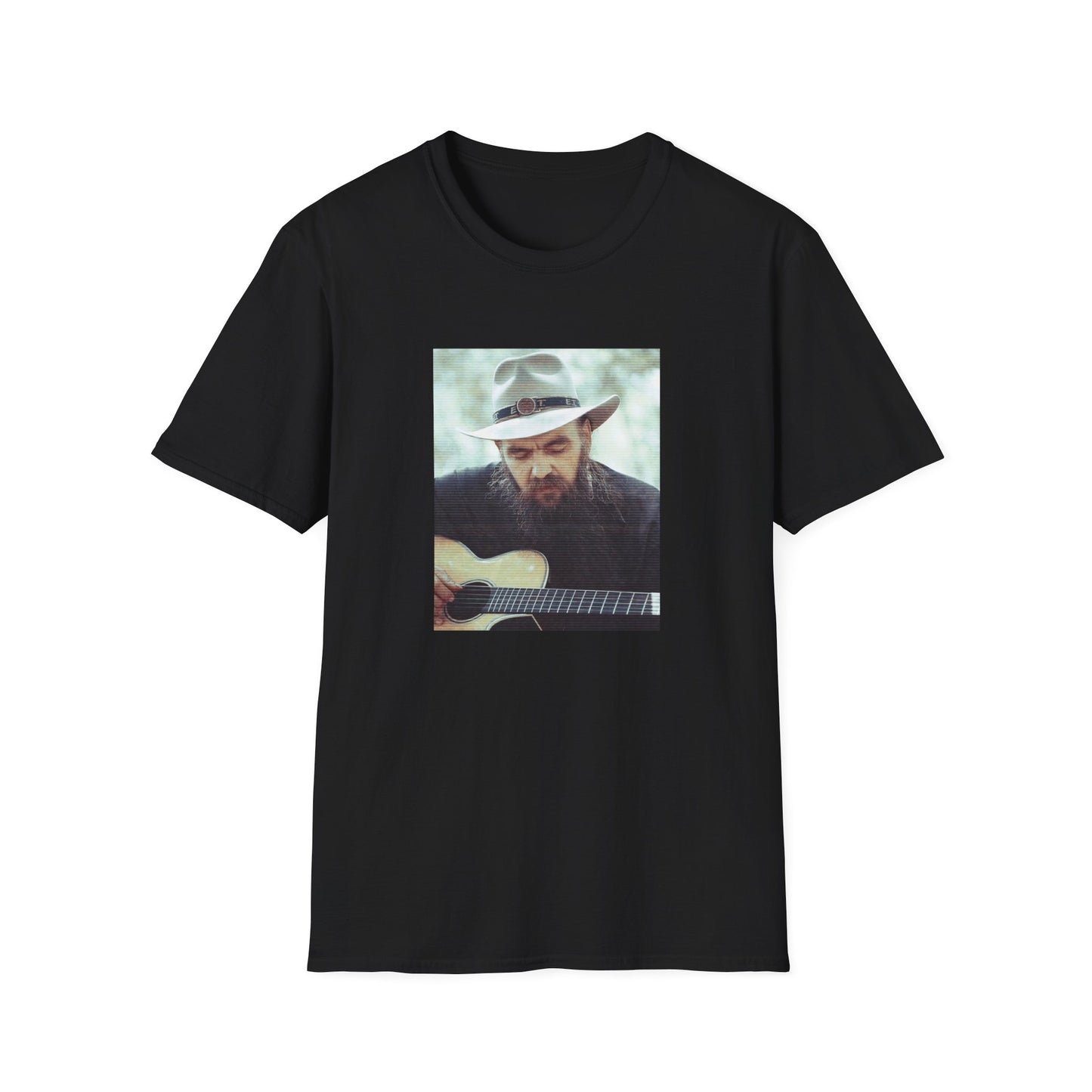 blaze foley playing his guitar tshirt