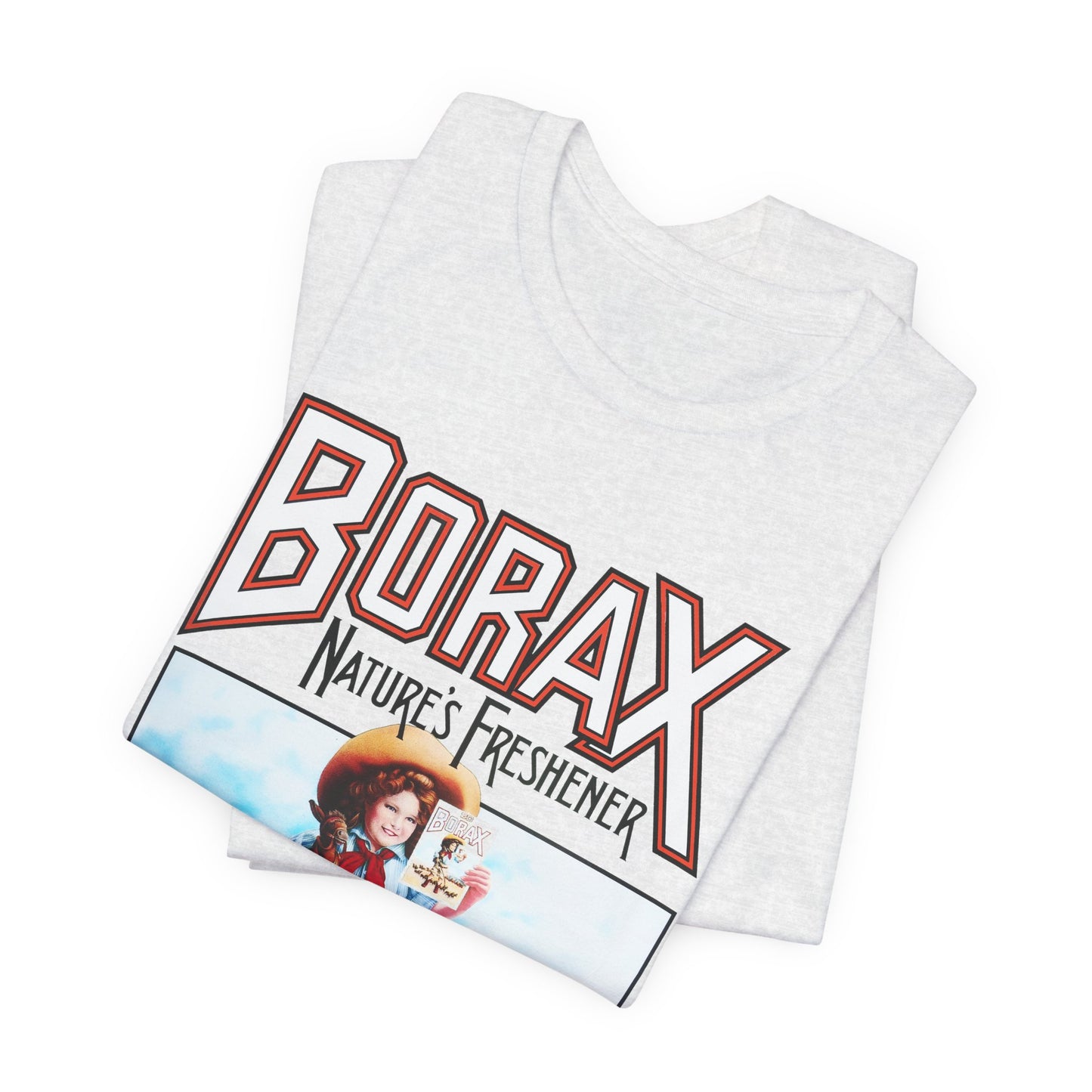 borax nature''s freshener 20 mule team detergent classic logo tshirt