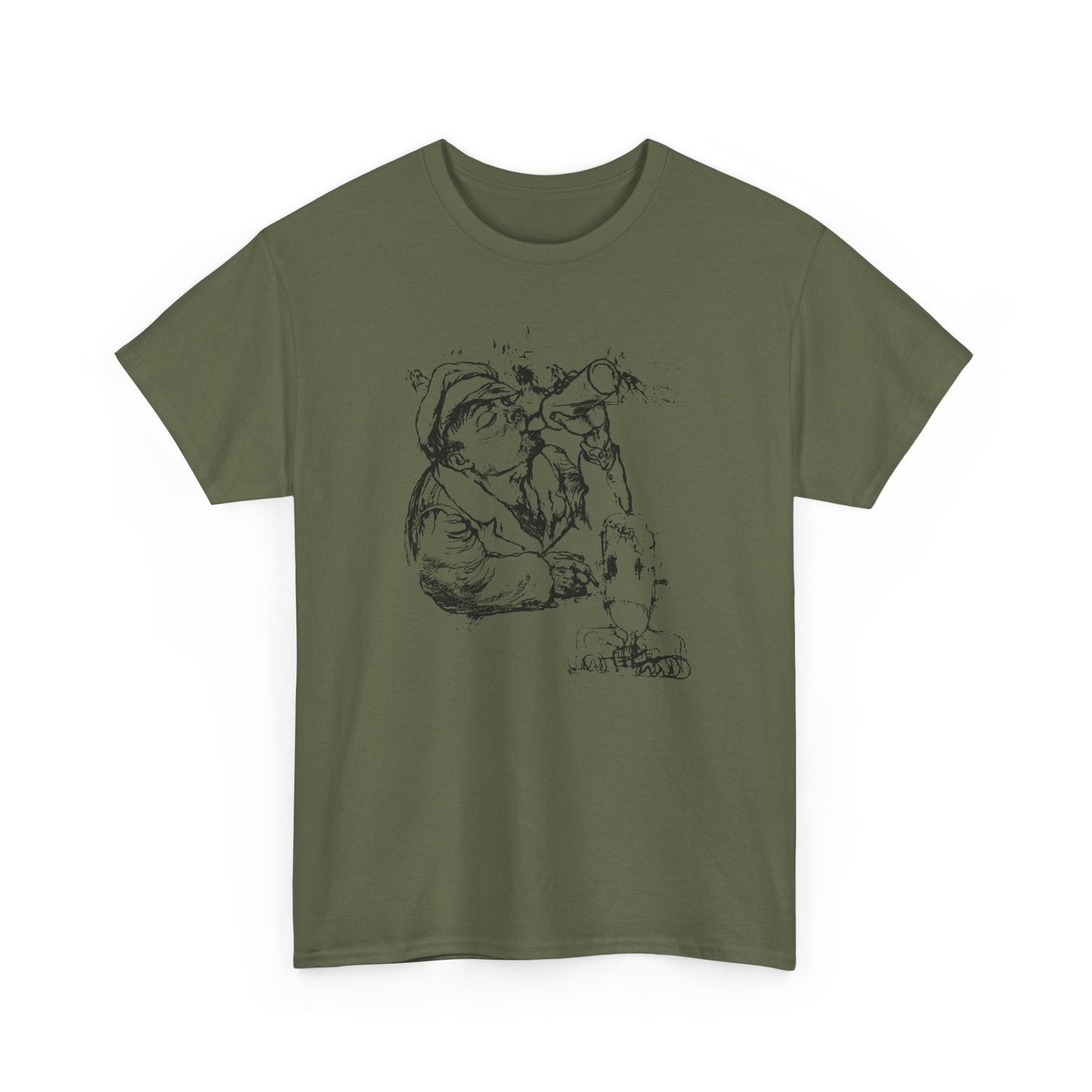 george grosz wodkadrinker and stickmen 1950 illustration tshirt
