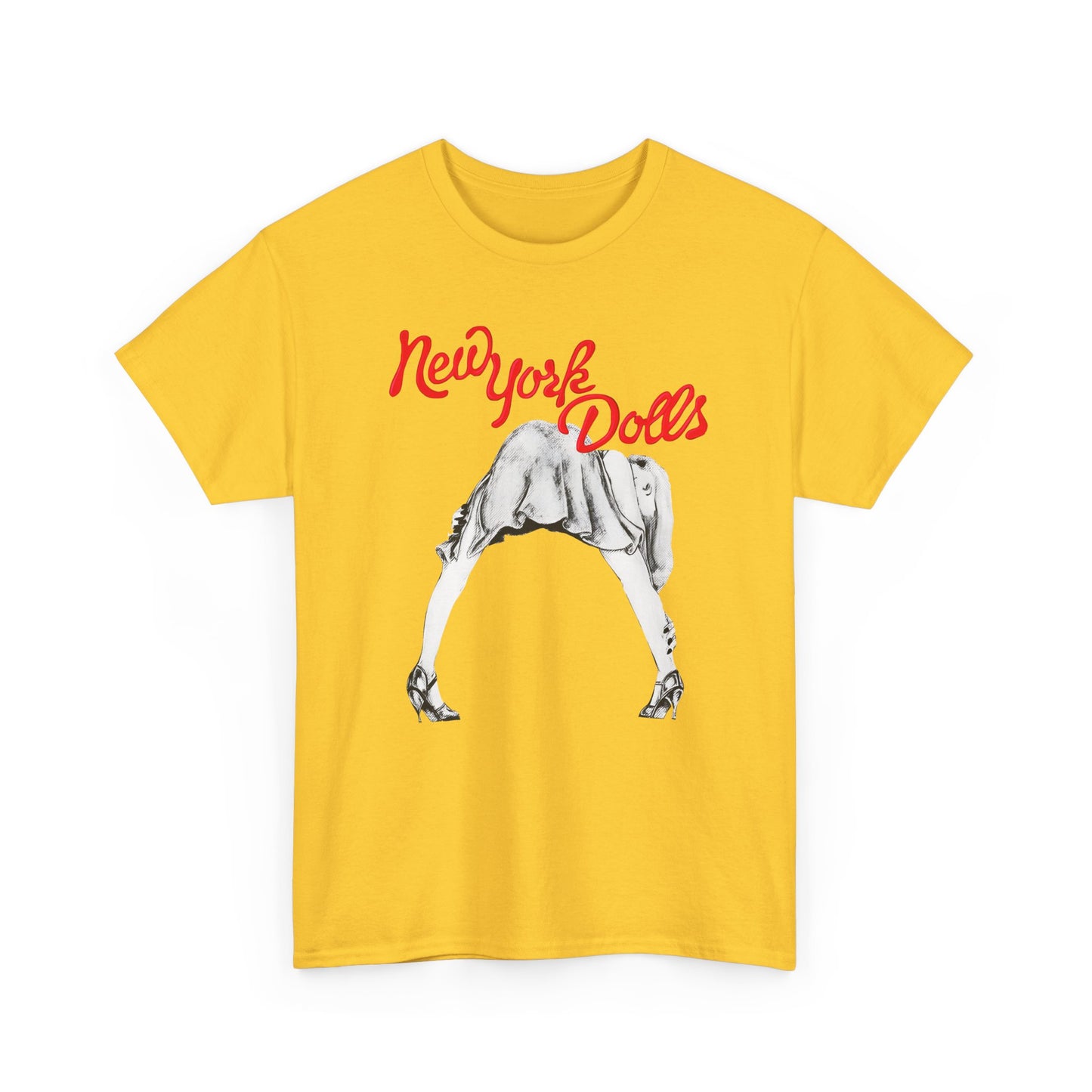 vintage new york dolls reproduction tshirt