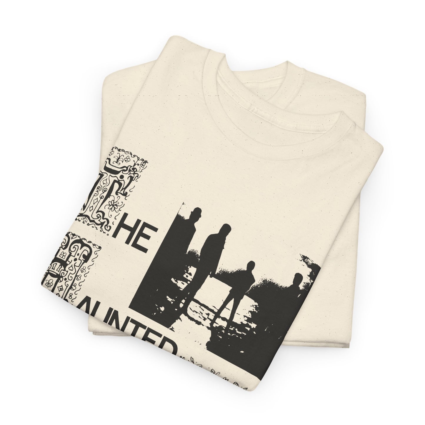 1967 debut album by montreal garage rock band the haunted stretched graphic tshirt