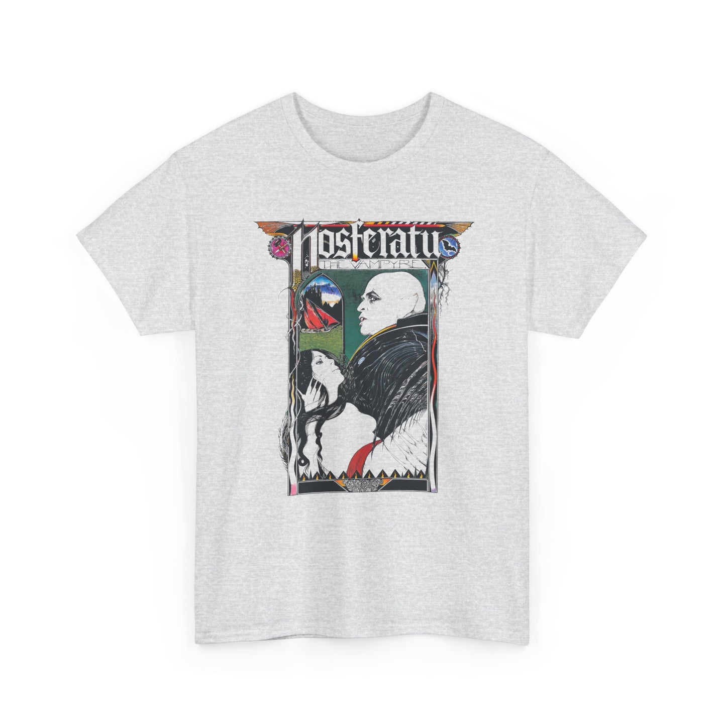 nosferatu 1979 movie poster reproduction tshirt