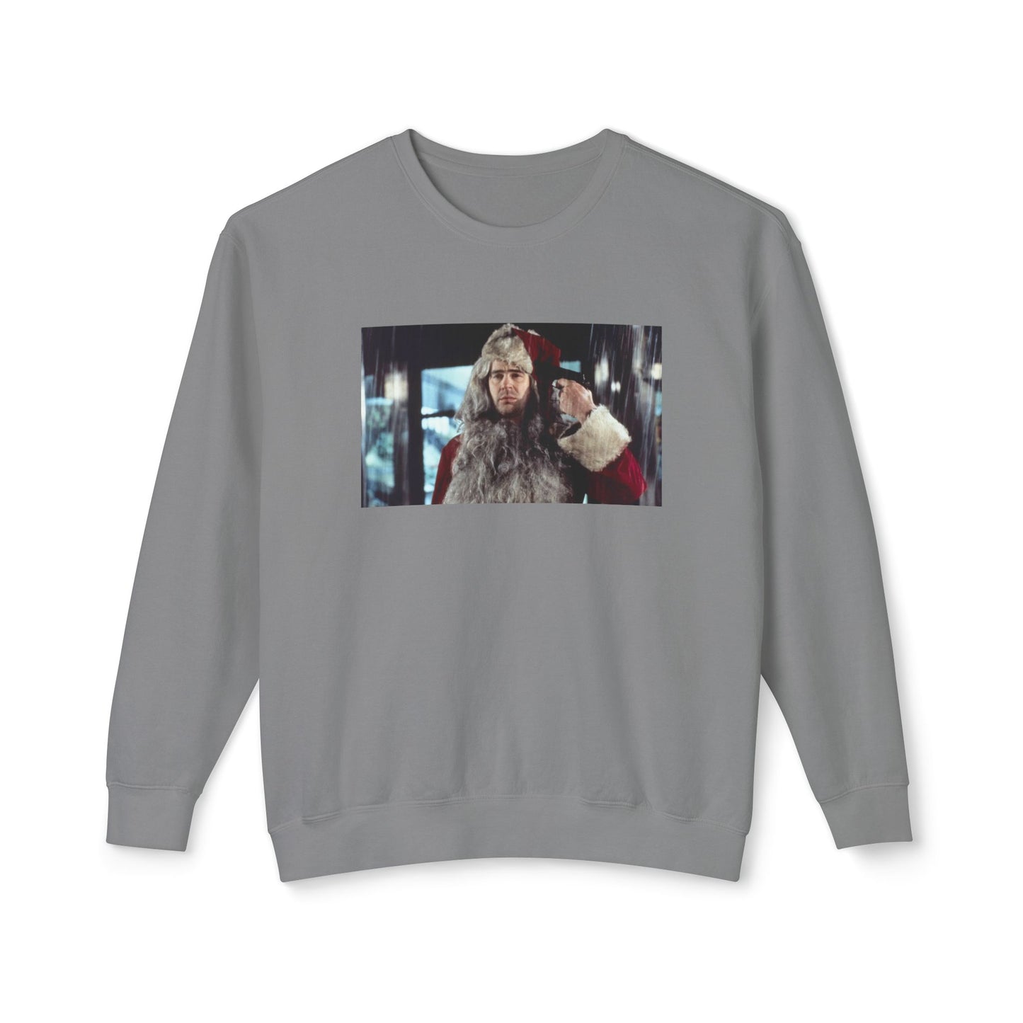 1983 trading places sad psycho santa dan aykroyd 100% cotton sweatshirt