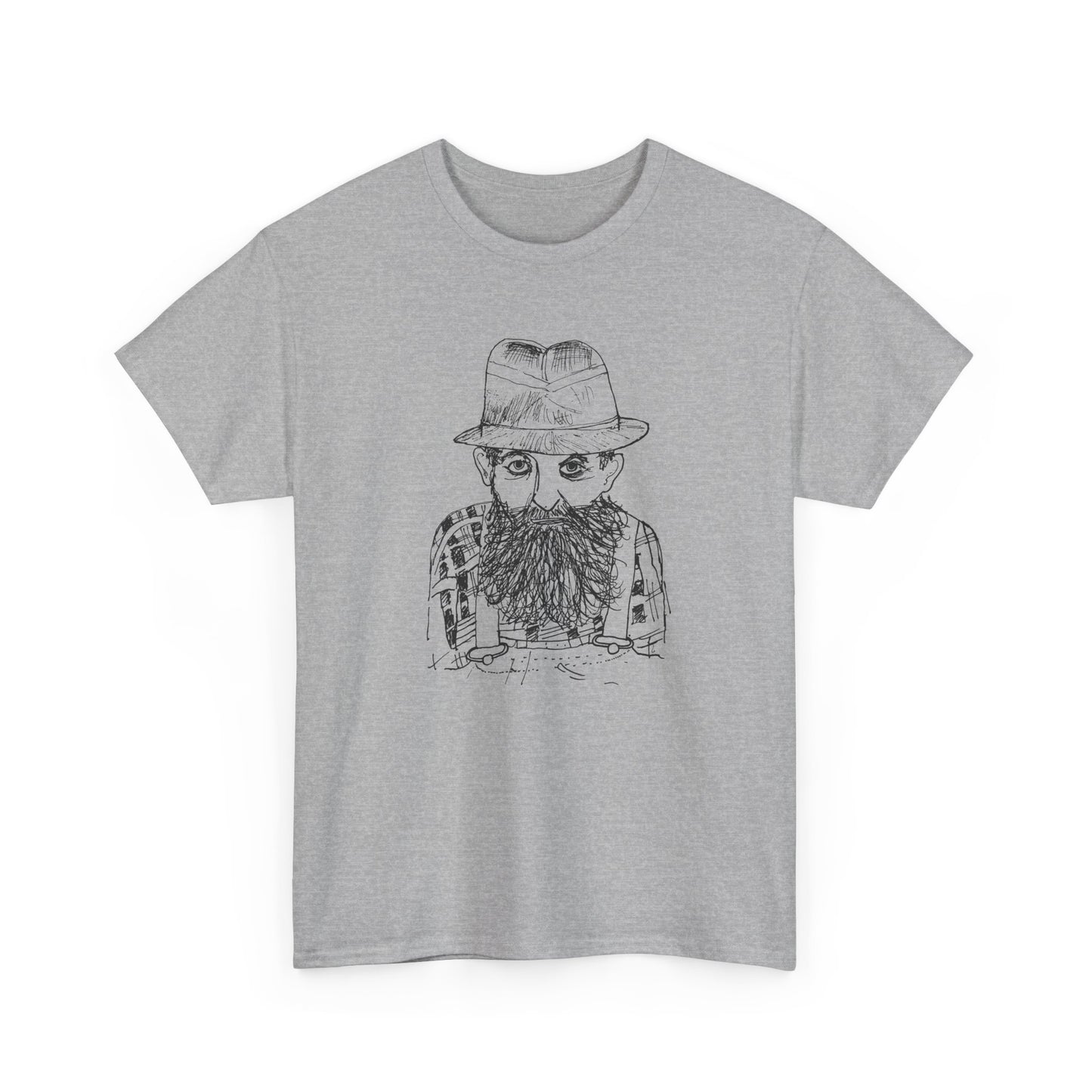 original drawing popcorn sutton fan art no letters tshirt