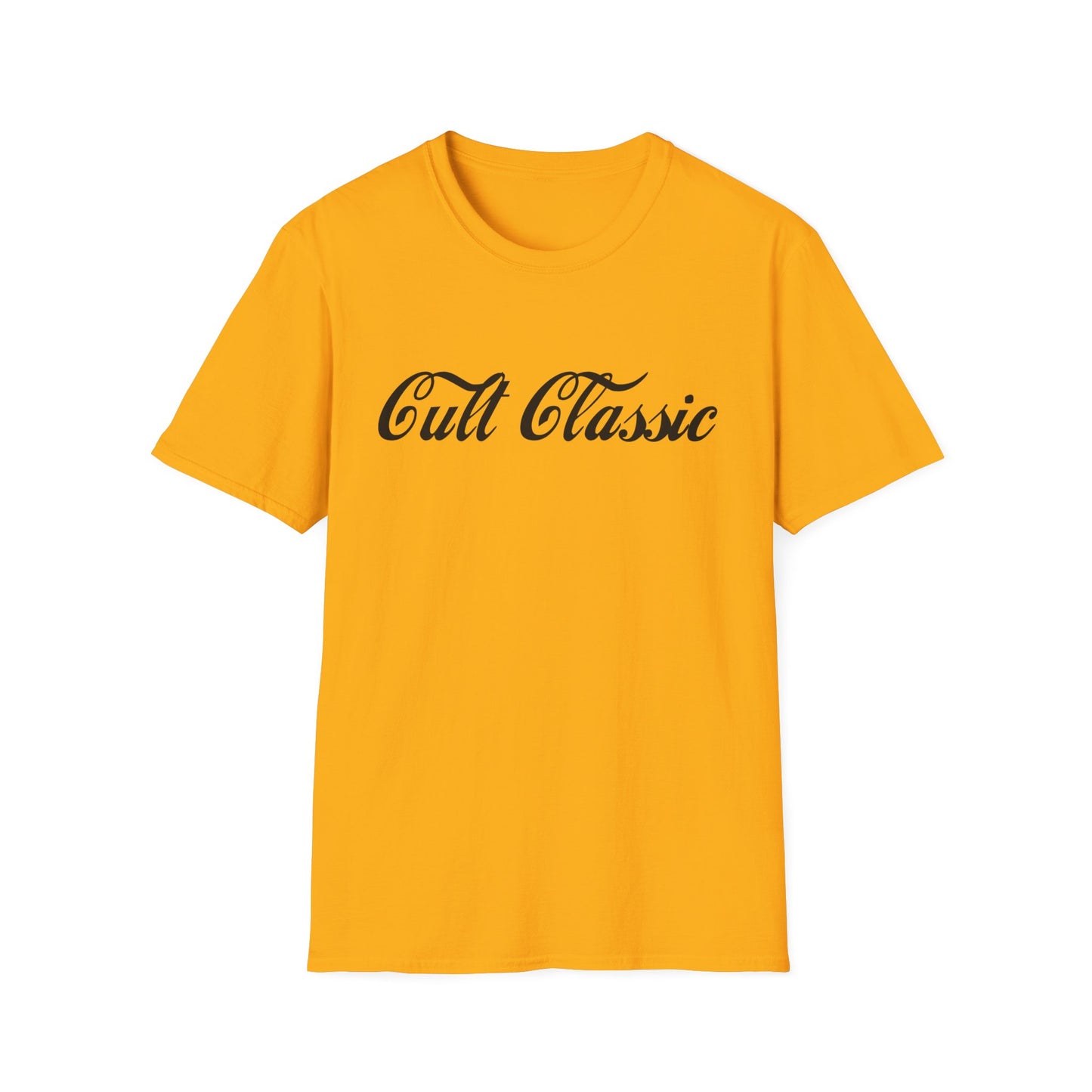 cult classic in cola font tshirt