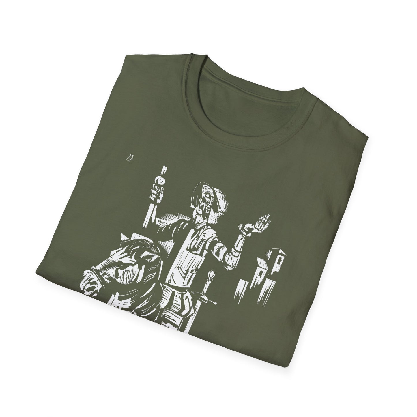 1967 don quixote print reproduction by andrzej kurkowski tshirt
