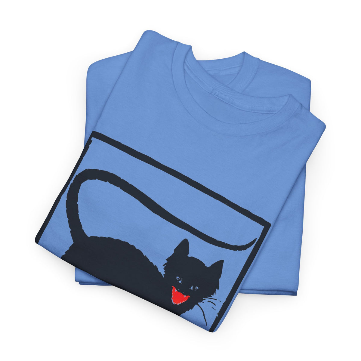 1925 black cat woodcut print by wiktoria gorynska tshirt