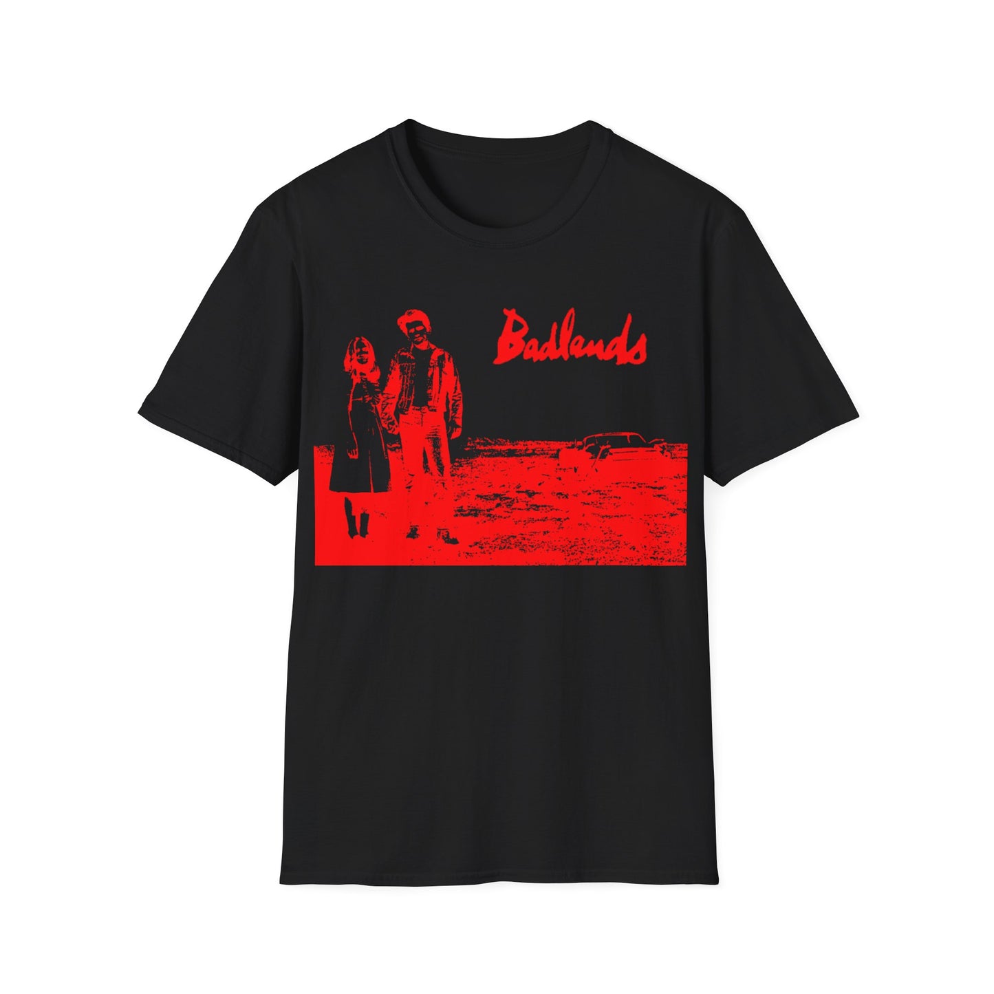 badlands 1973 movie art poster tshirt 2