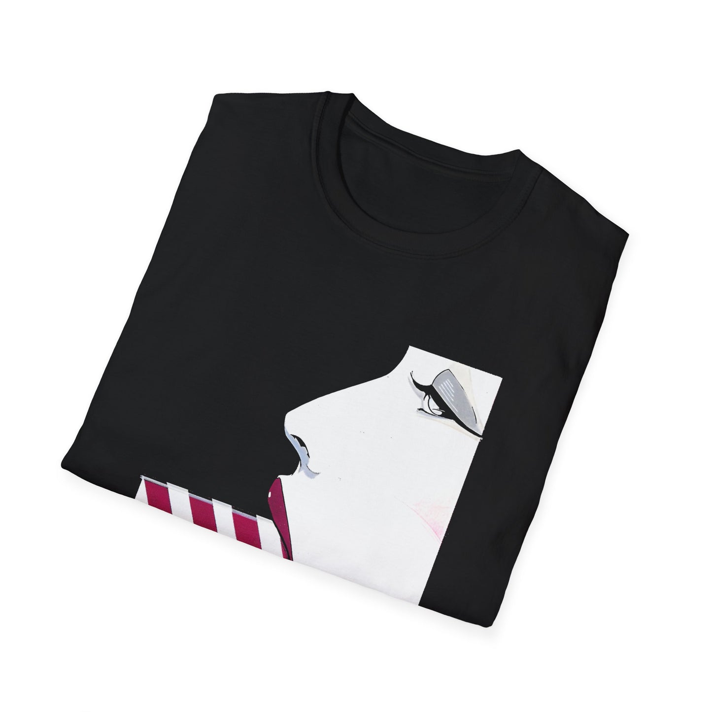 patrick nagel candy cane tshirt