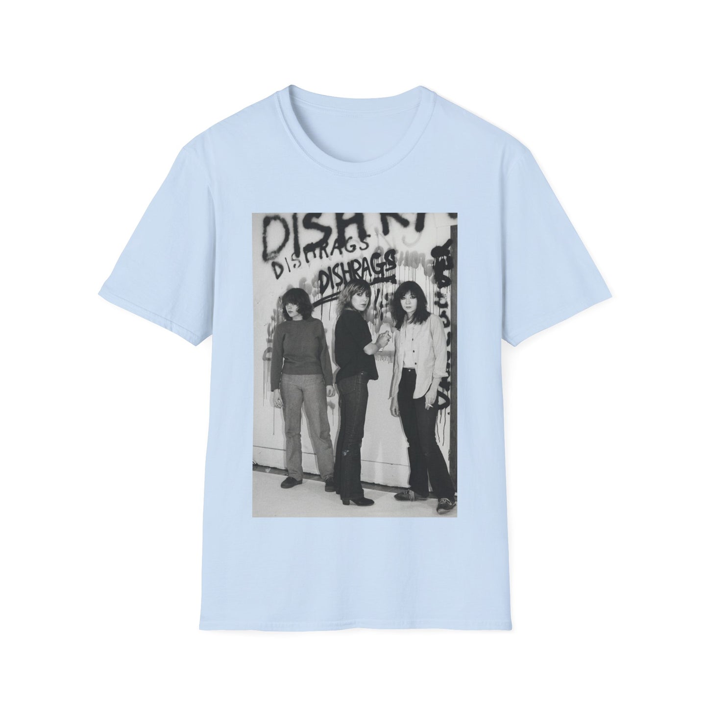 canadian punk band the dishrags photo tshirt