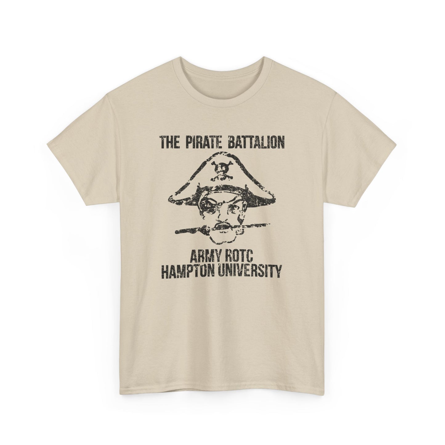 the pirate battalion army rotc hampton university as worn by elliot smith distressed graphic tshirt