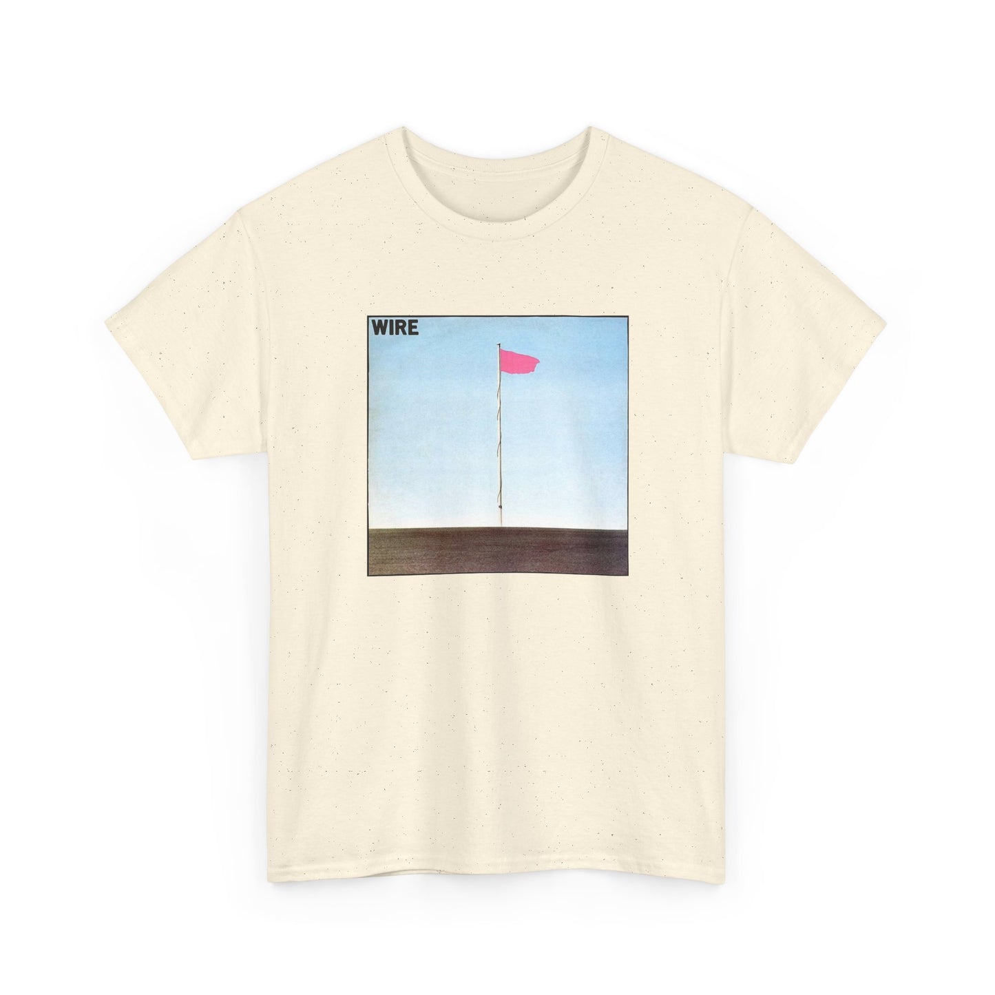 wire 1977 pink flag album cover tshirt