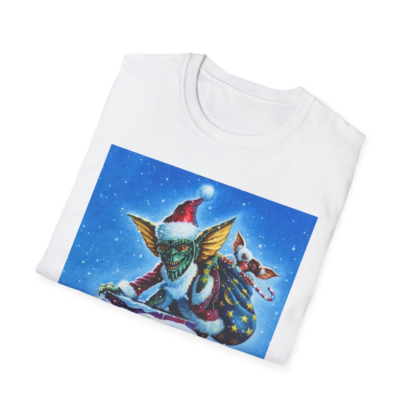 1984 gremlins christmas advertisement tshirt