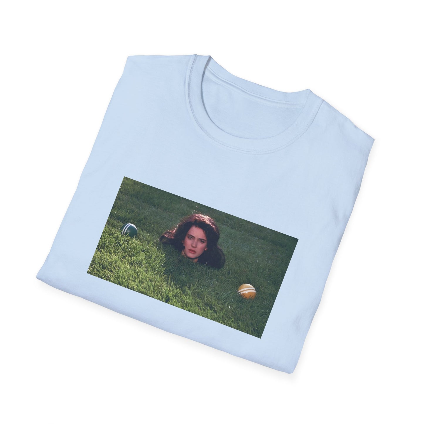 1989 movie heathers veronica's head in the grass tshirt