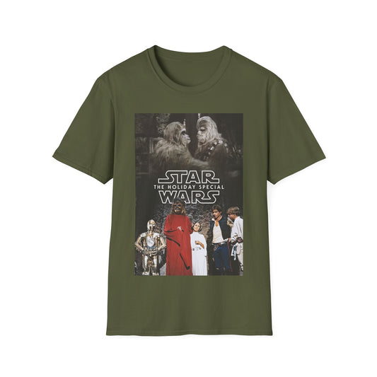 1978 star wars holiday special poster style unisex tshirt (multiple colors)