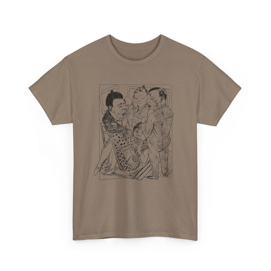 1922 max beckman lithograph  the dissappointed II tshirt