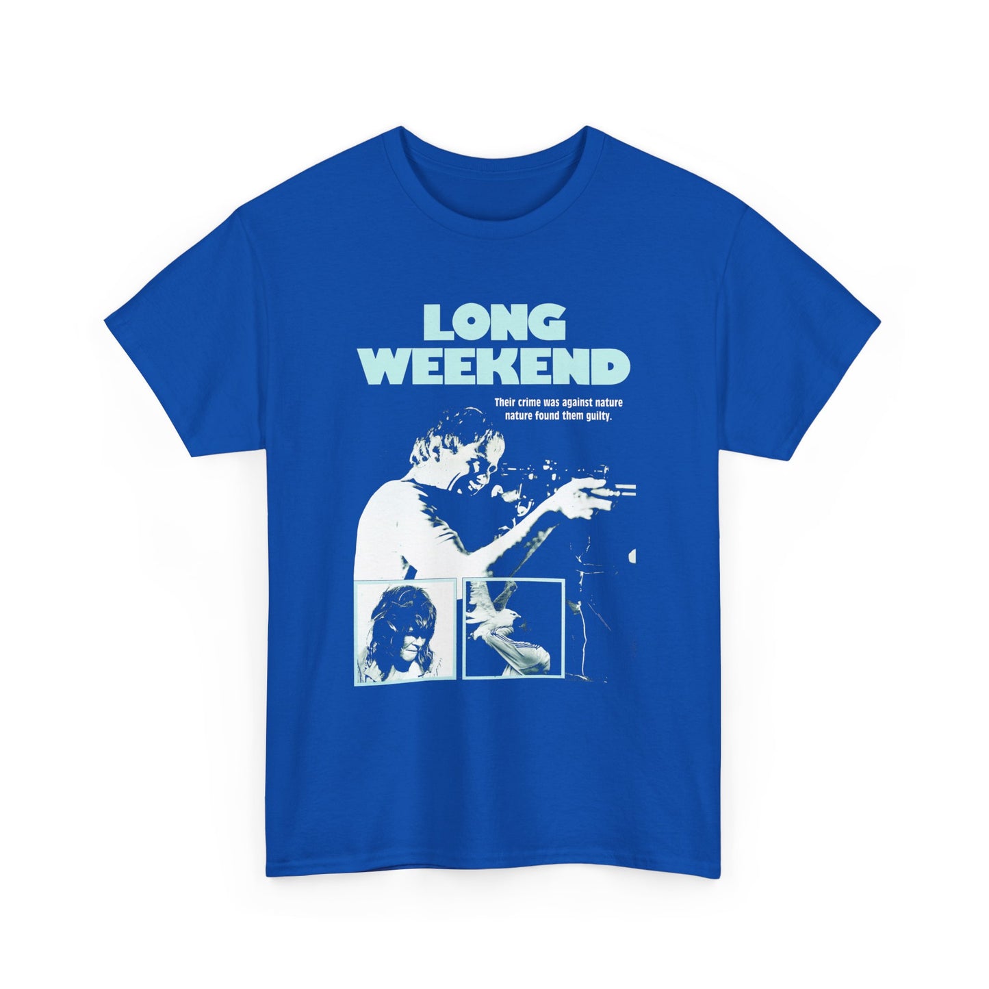 1978 long weekend alternate movie poster nature crimes tshirt
