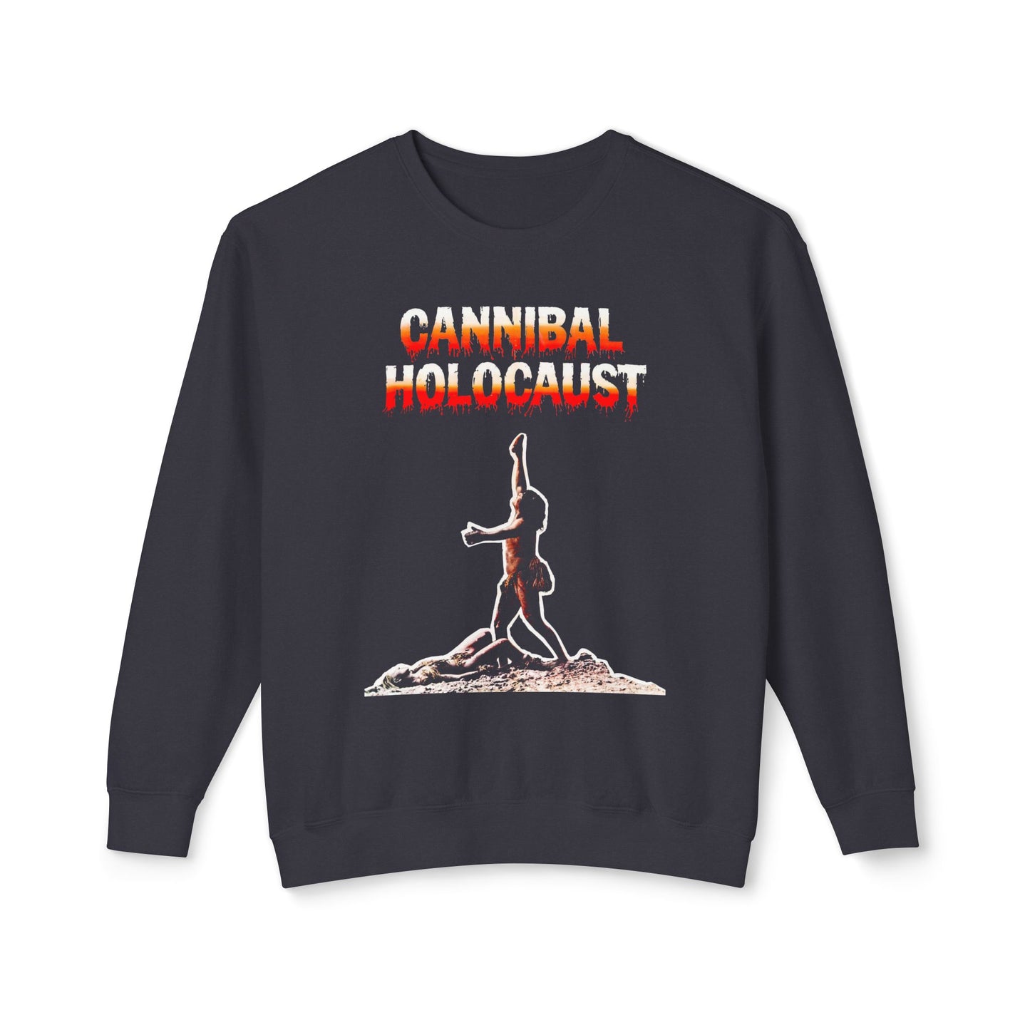 cannibal holocaust 1980 italian horror movie 100% cotton sweatshirt
