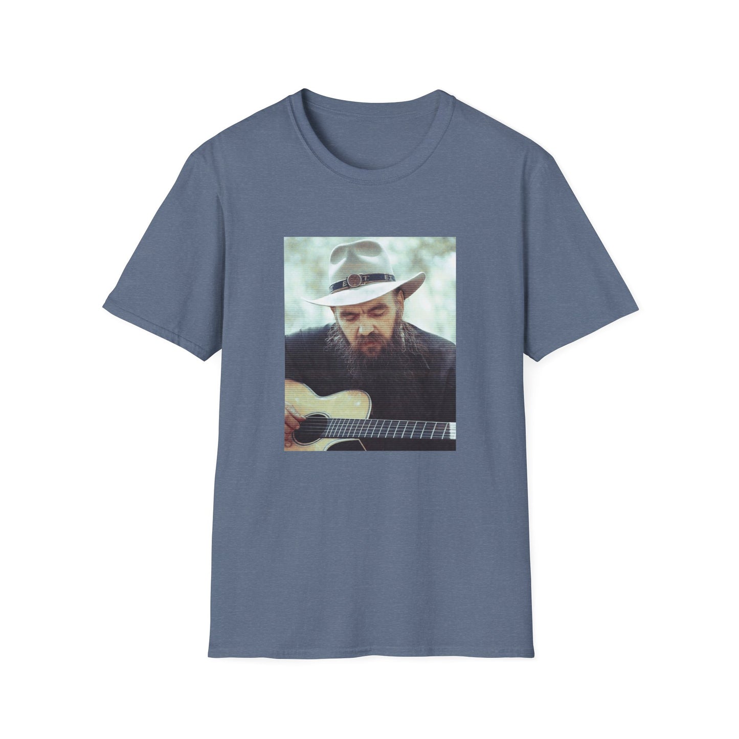 blaze foley playing his guitar tshirt