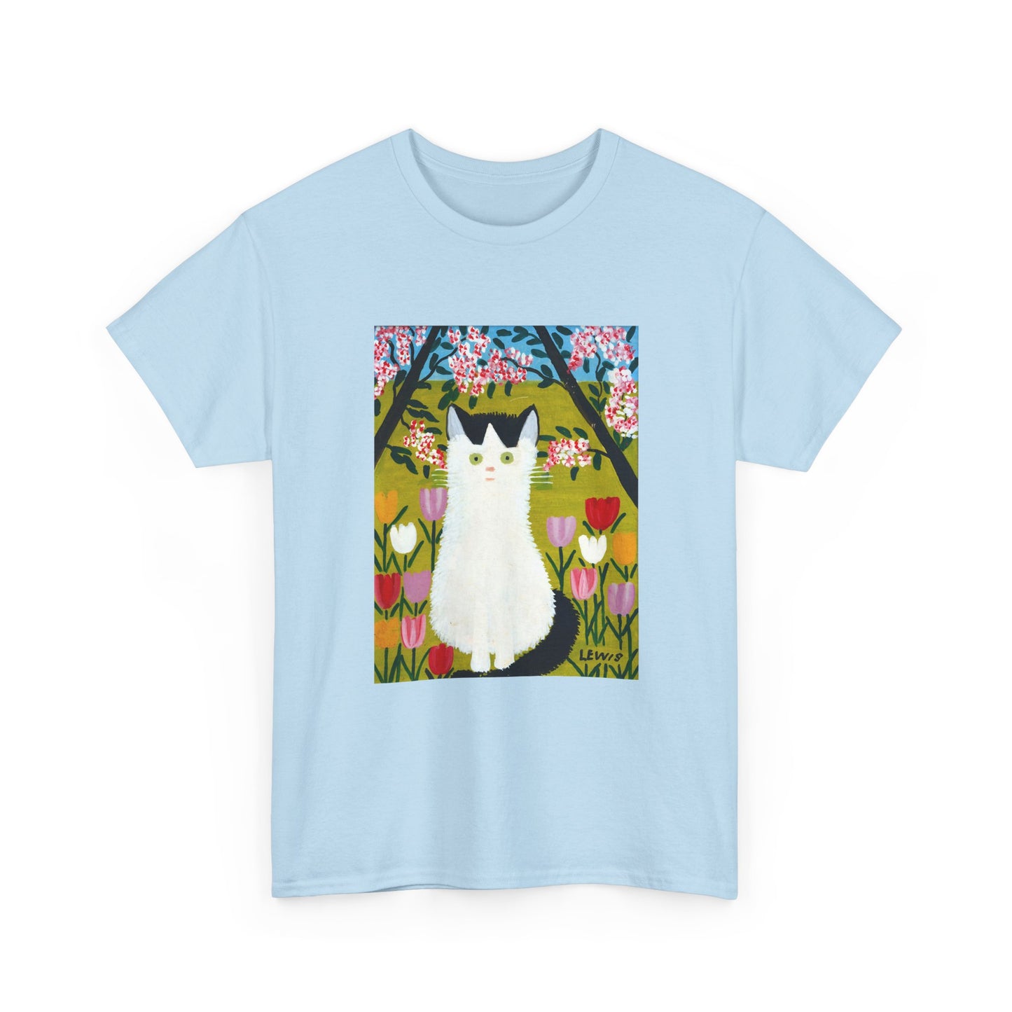 maud lewis nova scotia canadian folk artist white and black cat 2 tshirt