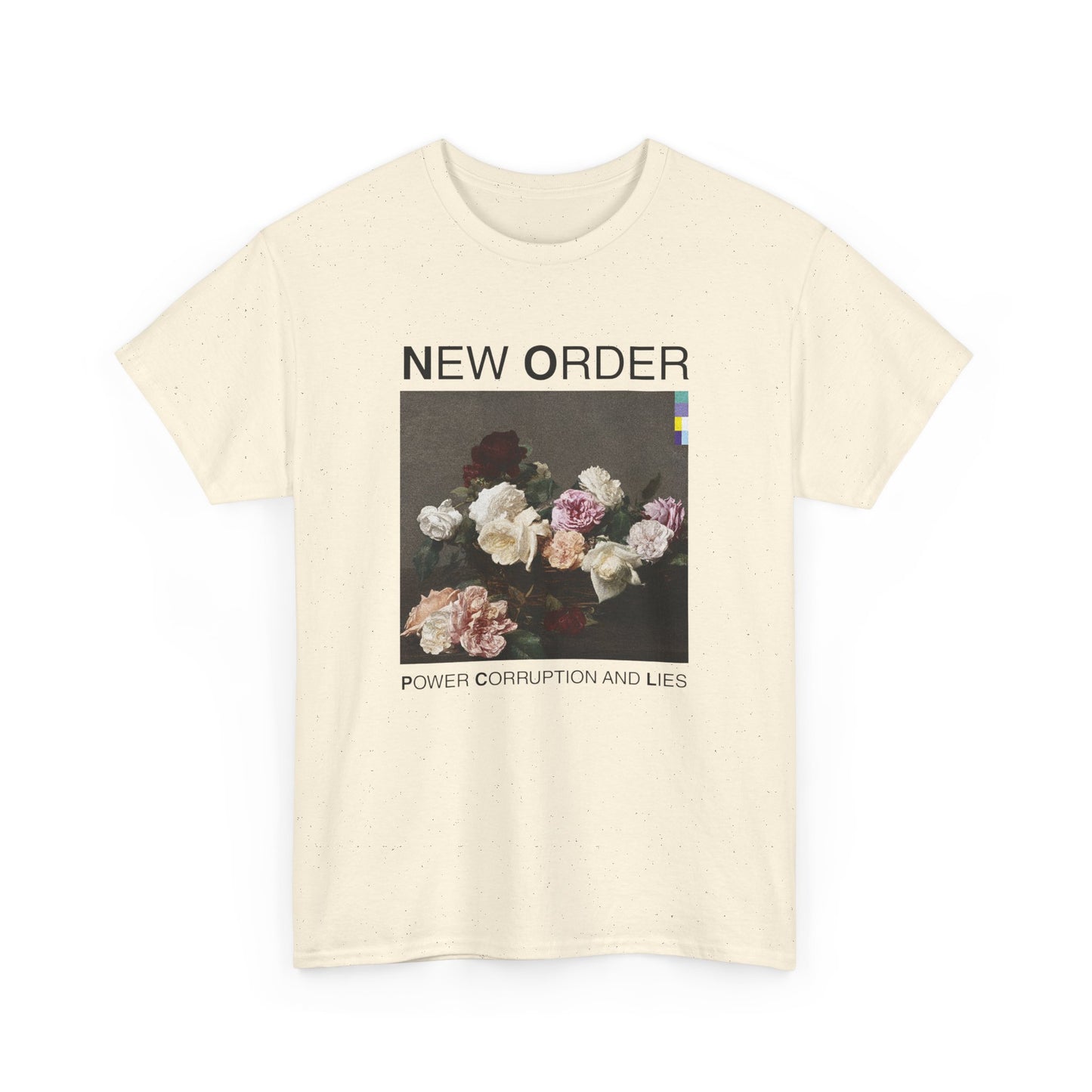 1983 new order album love, corruption & lies tshirt