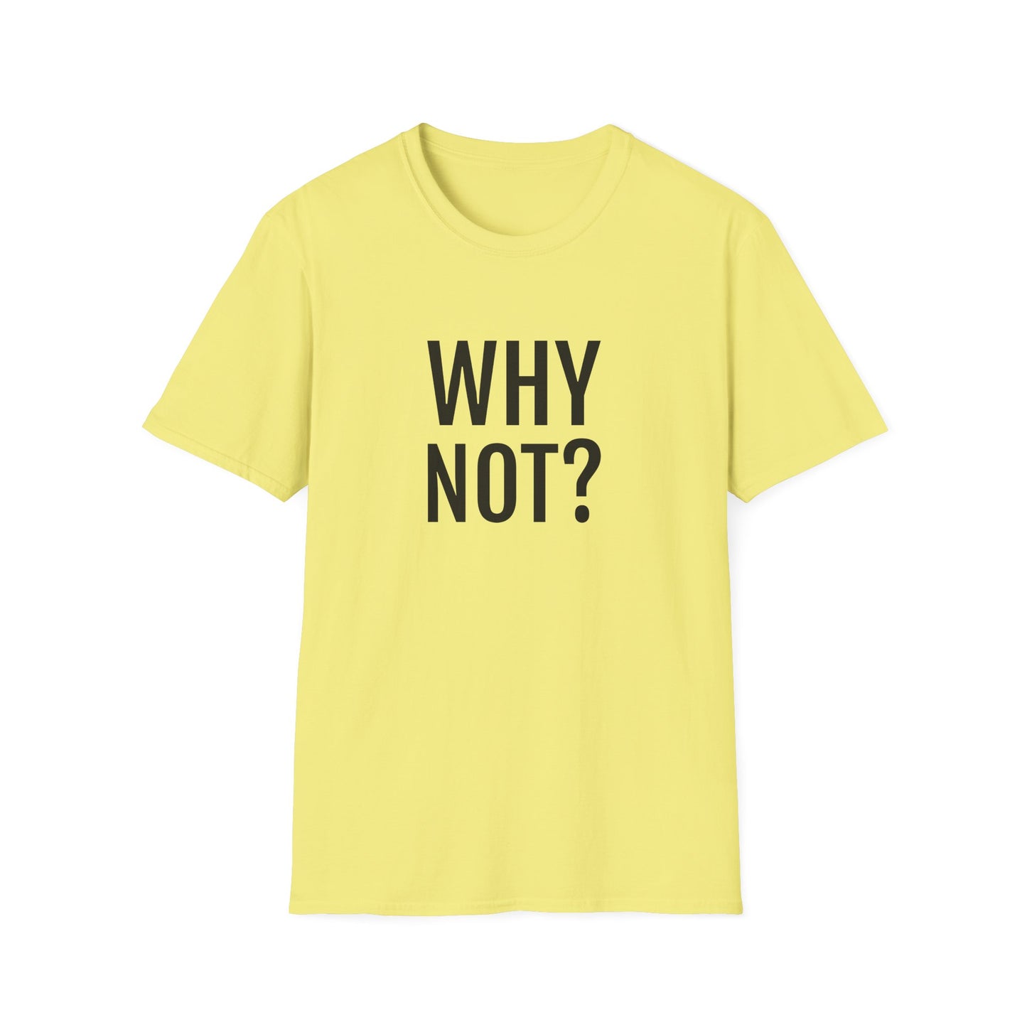 why not? tshirt