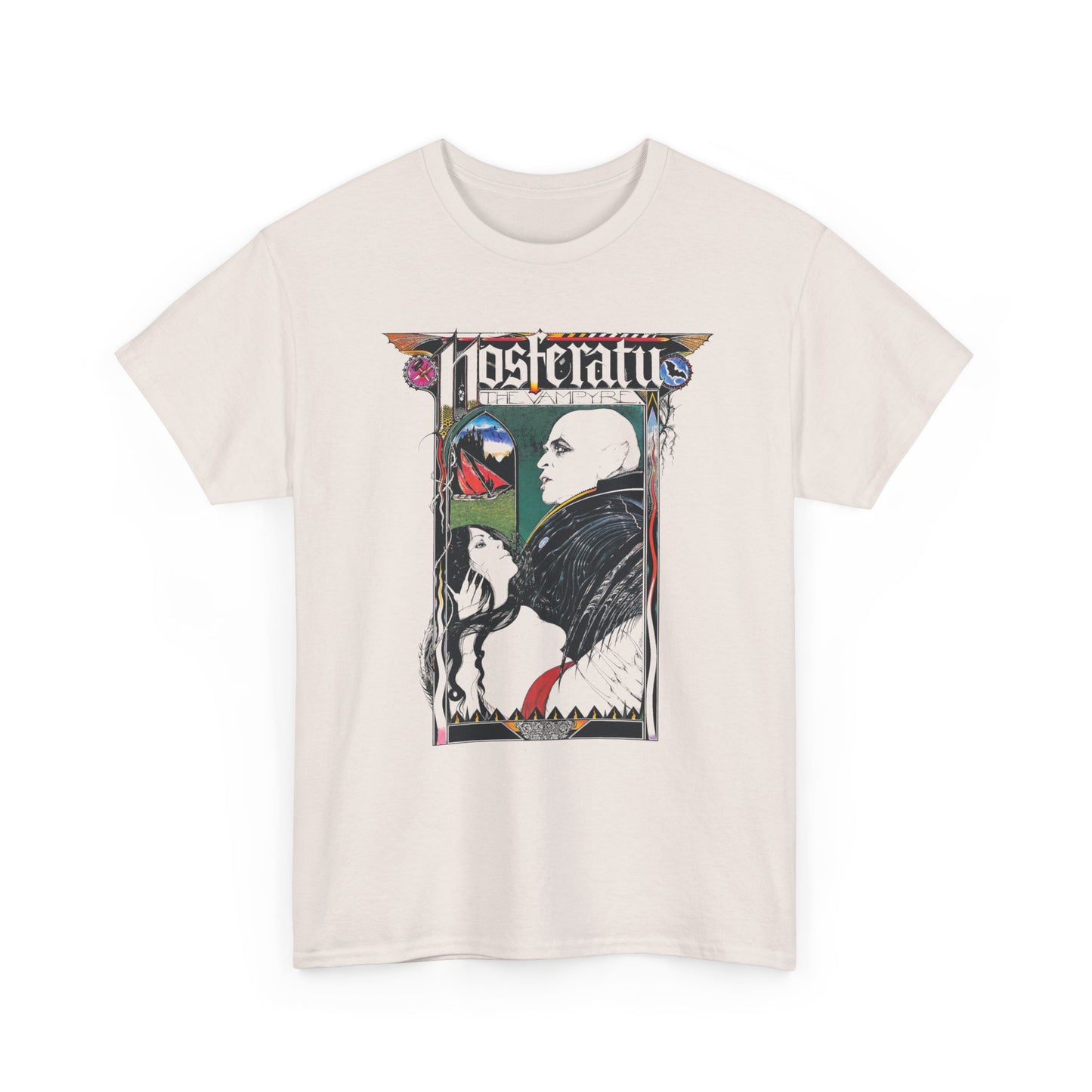 nosferatu 1979 movie poster reproduction tshirt