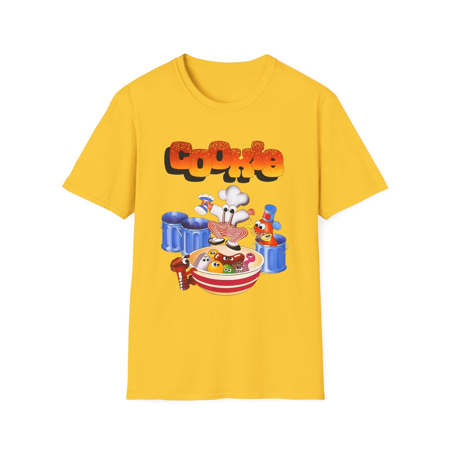 1983 zx spectrum video game cookie tshirt