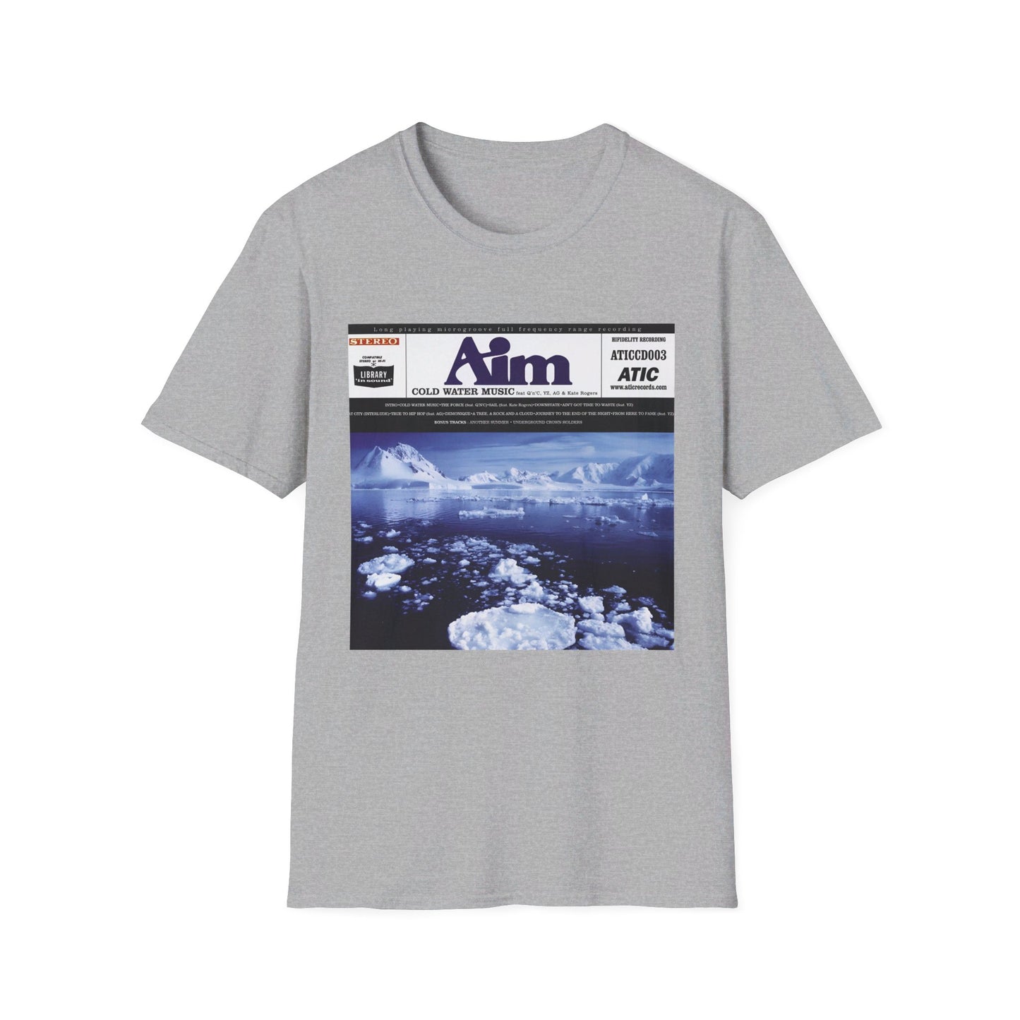 aim 1999 cold water music album tshirt