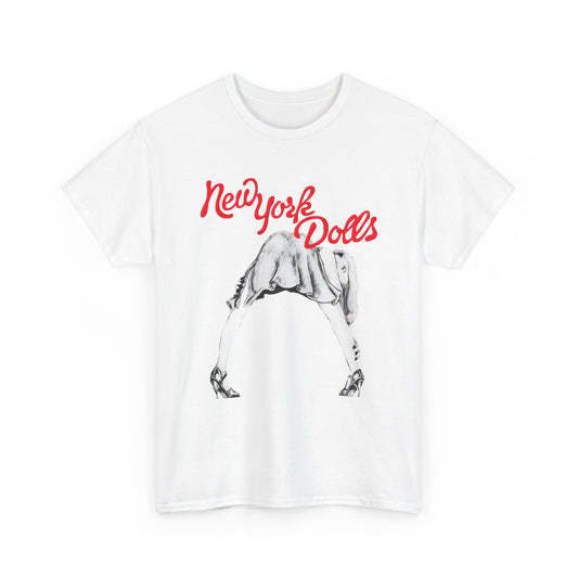 vintage new york dolls reproduction tshirt