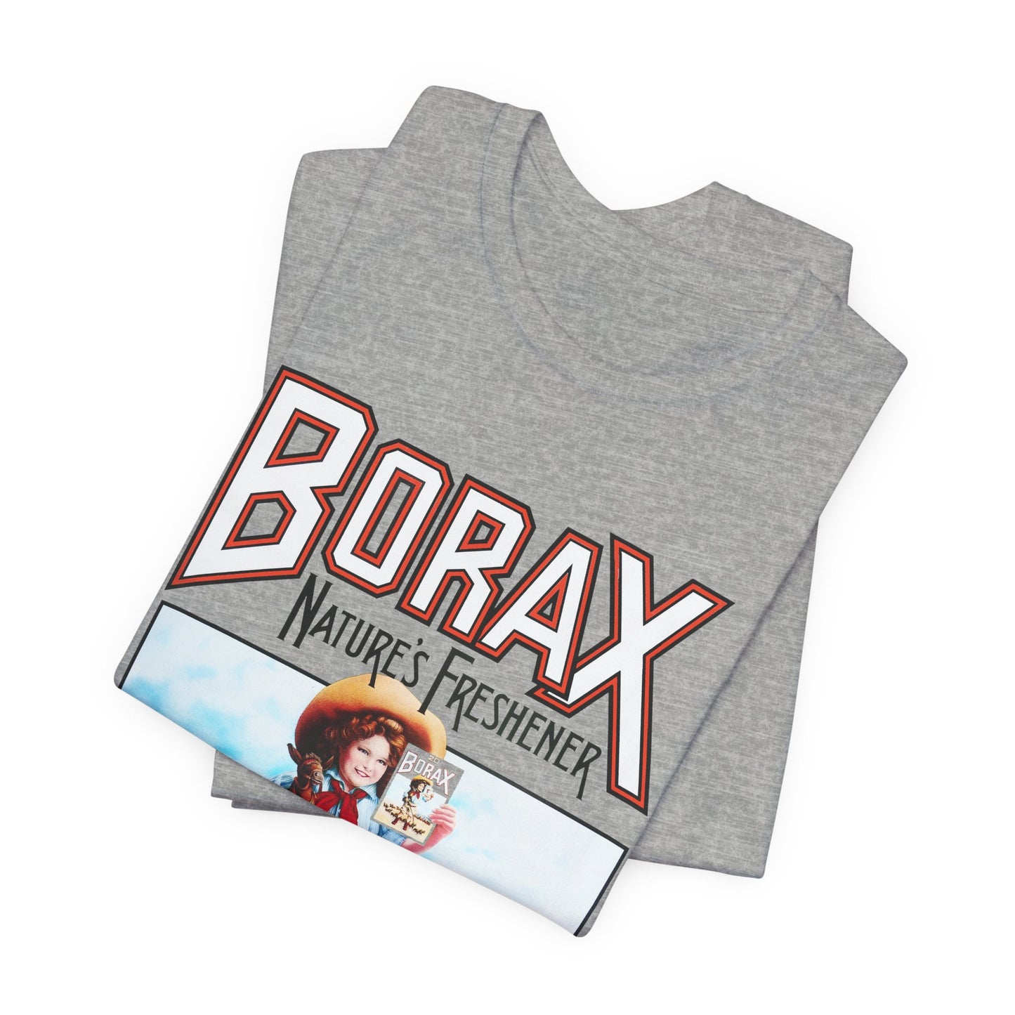 borax nature''s freshener 20 mule team detergent classic logo tshirt