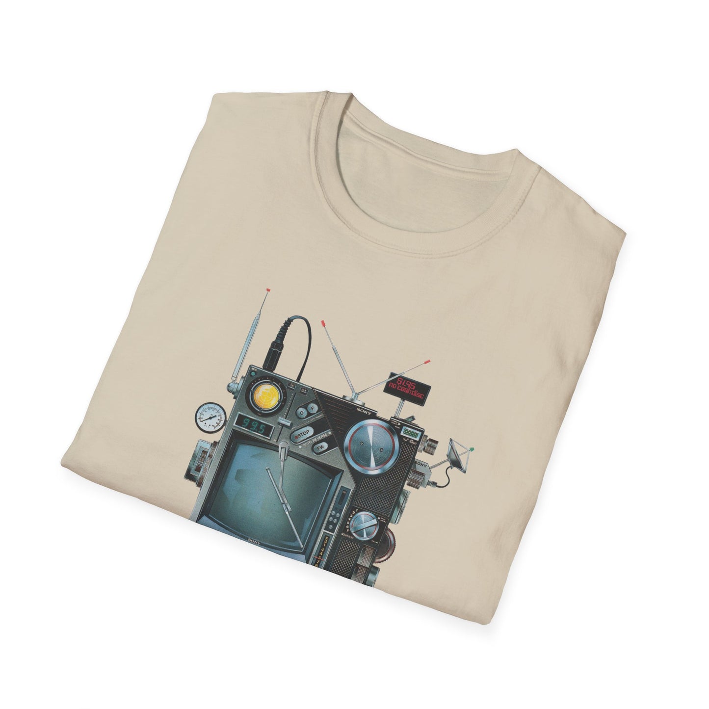 1989 sony watchman by dennis magdich tshirt