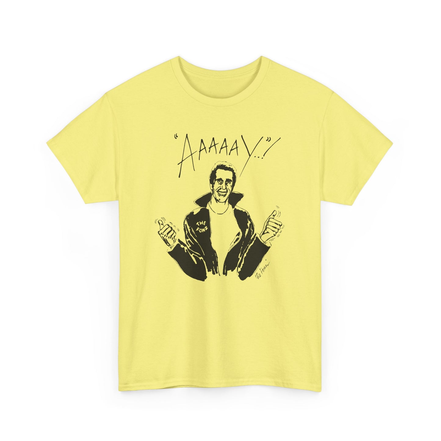 1976 jcpenny fonz tshirt reproduction tshirt
