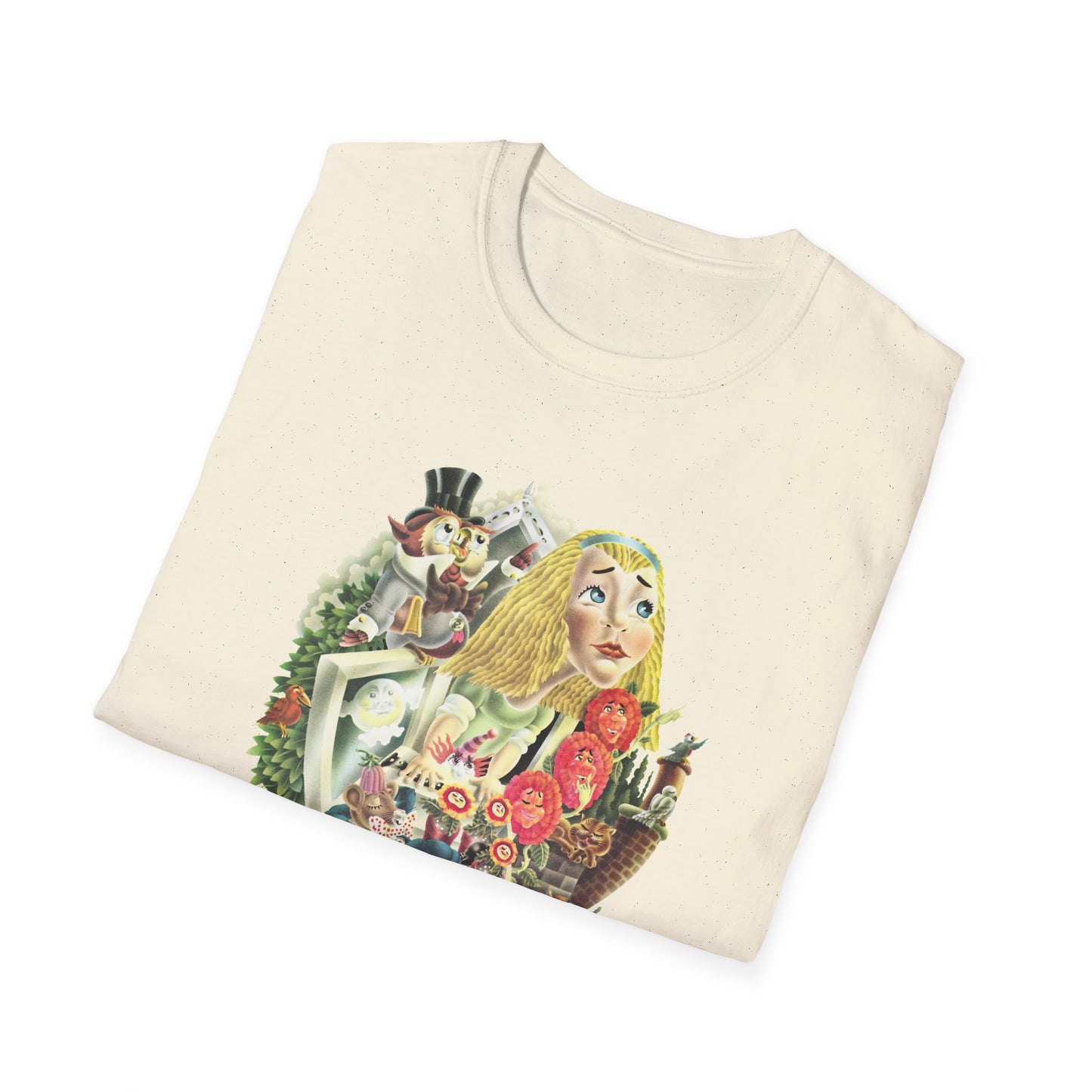 1970 illustration ann in the moon by alan aldridge tshirt