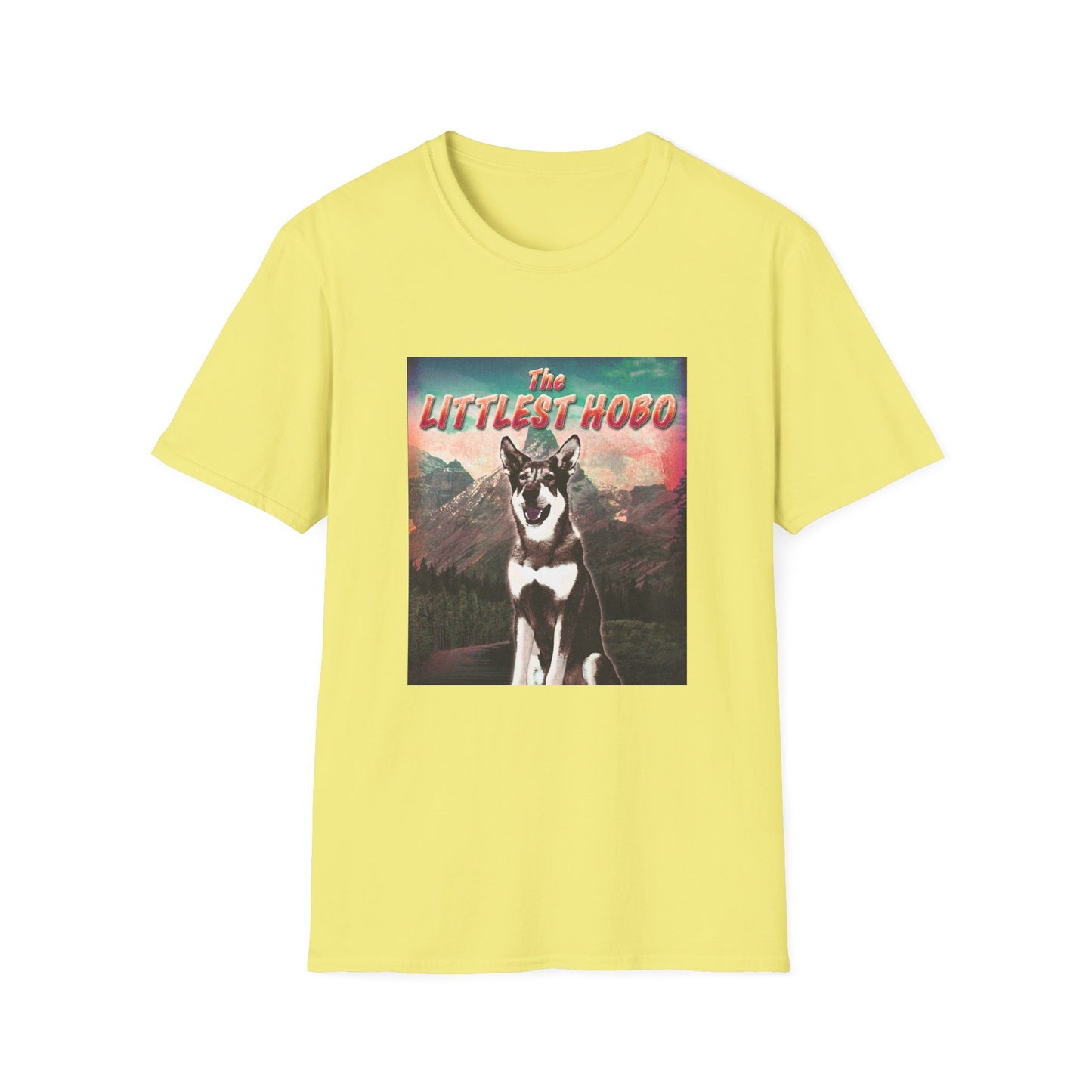 the littlest hobo canadian tv show vintage style tshirt