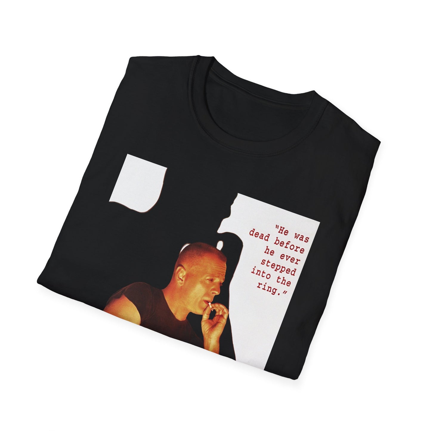 bruce willis pulp fiction the boxer tshirt