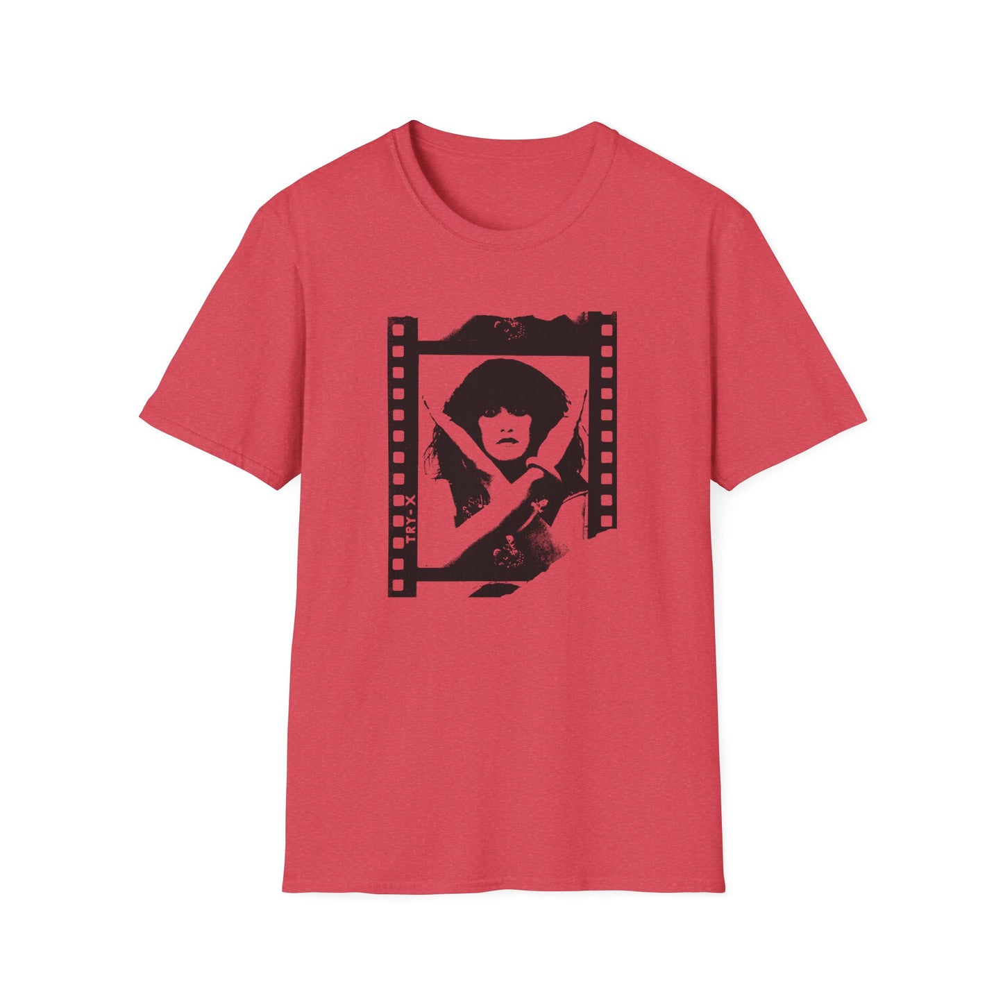 exene cervenka of x film negative photo tshirt