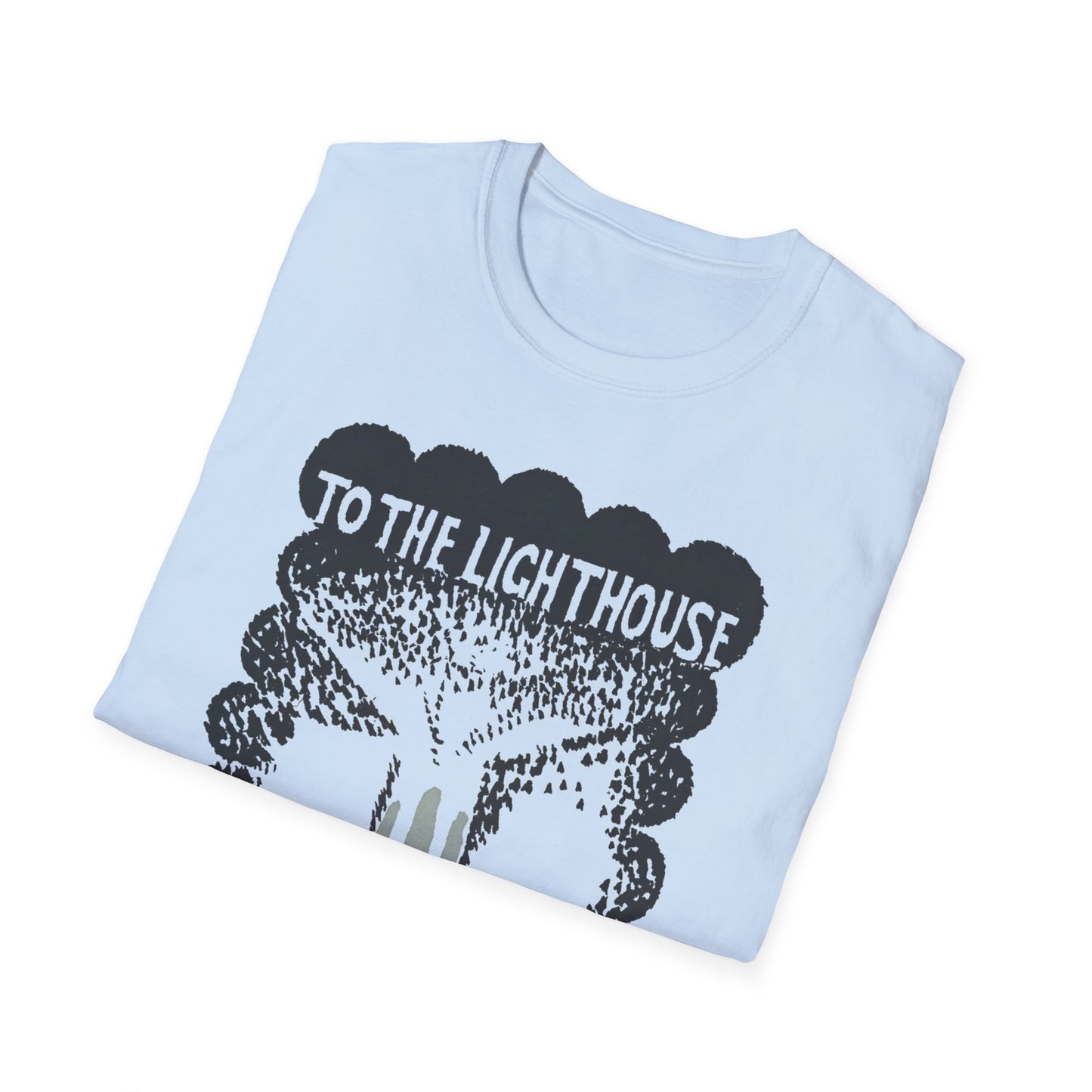 1927 book "to the lighthouse" by virginia woolf with book cover by vanessa bell tshirt