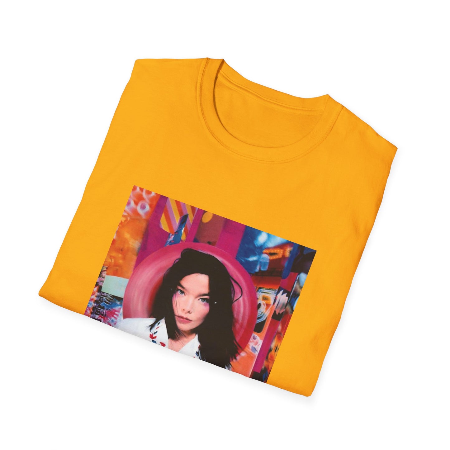 bjork 1995 post album tshirt
