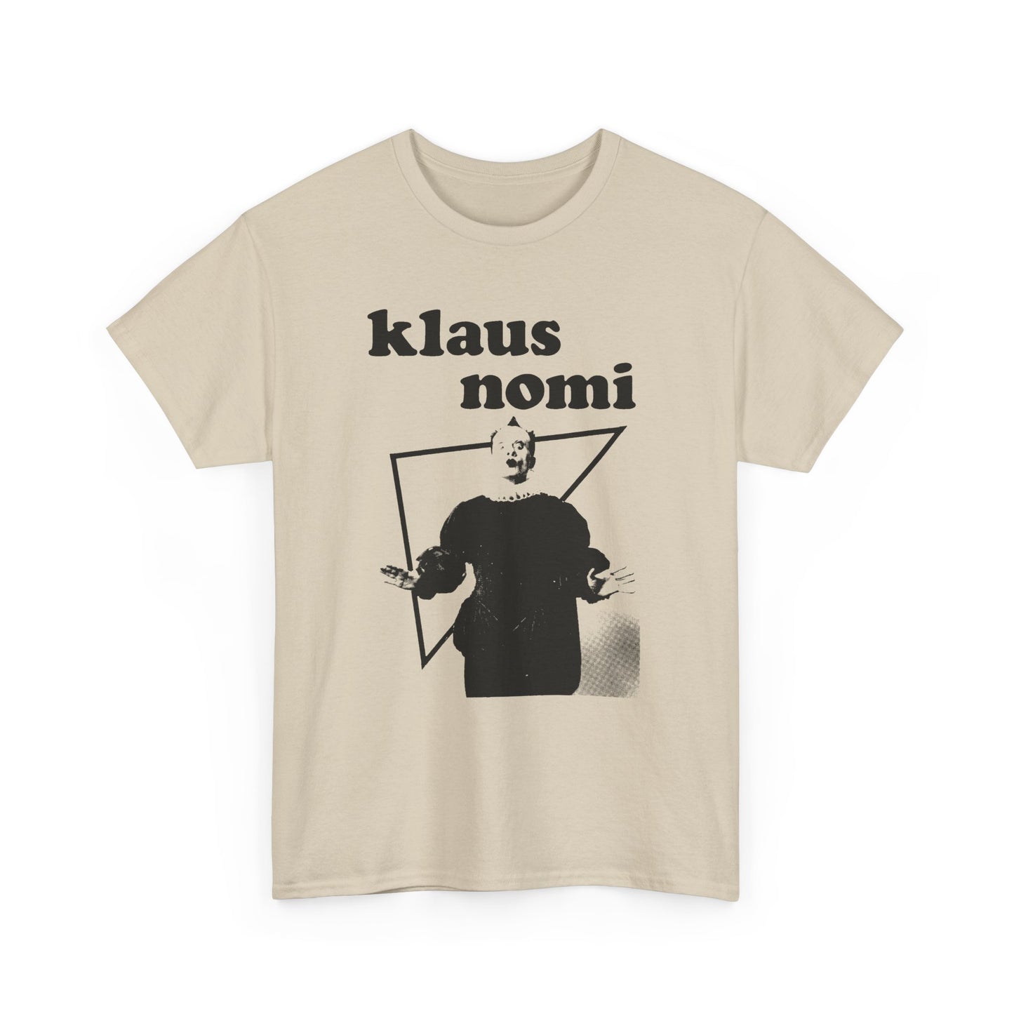 klaus nomi photo session tshirt