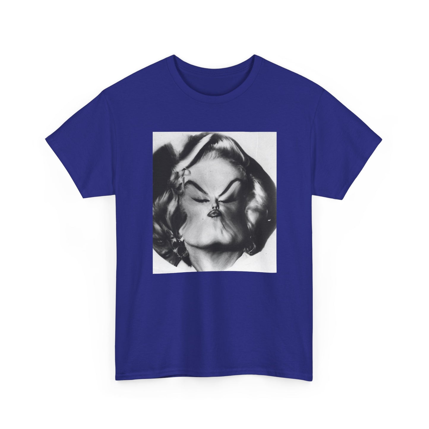 1960 marilyn monroe weegee distortion photo custom edit with border tshirt
