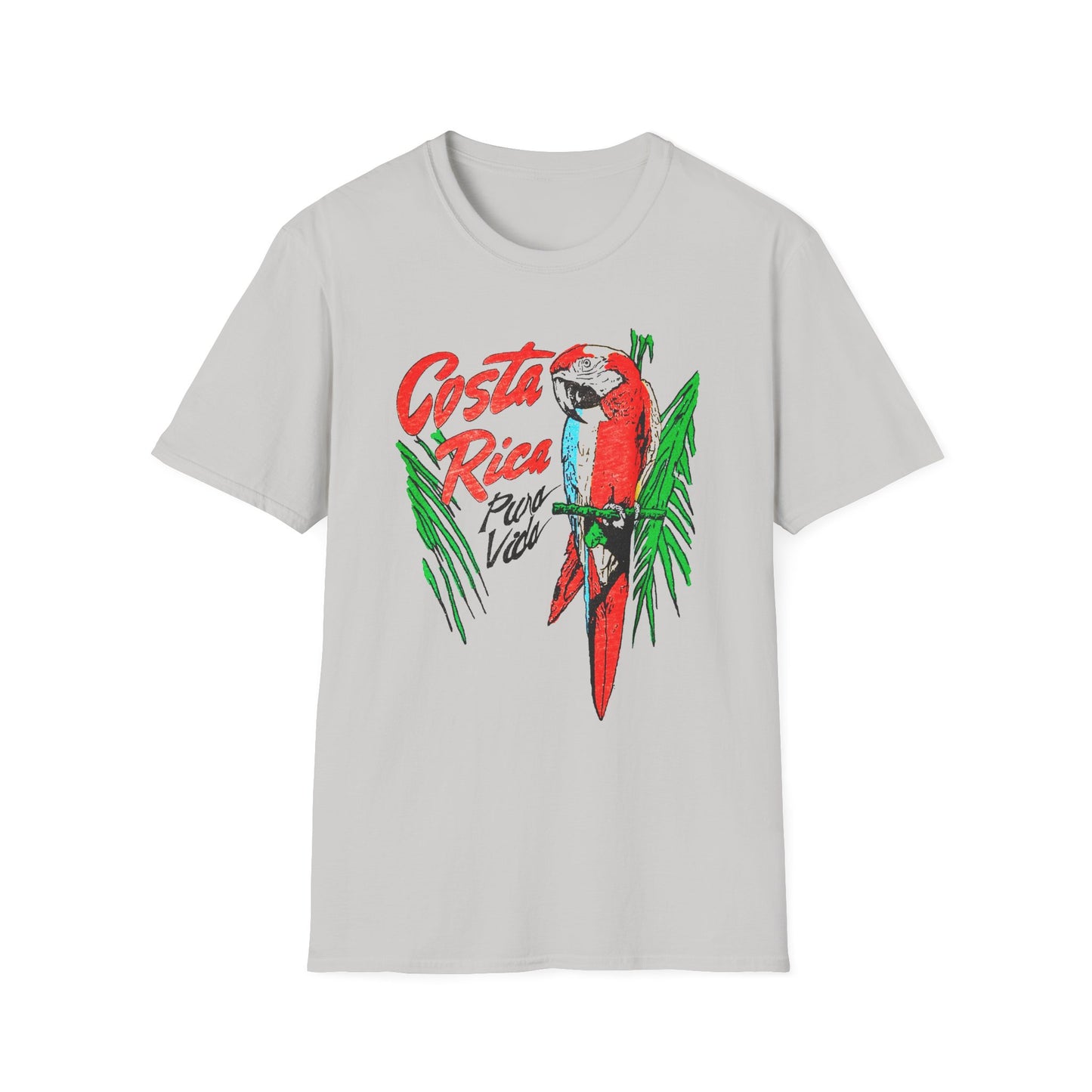 vintage costa rica pura vida pure life reproduction tshirt
