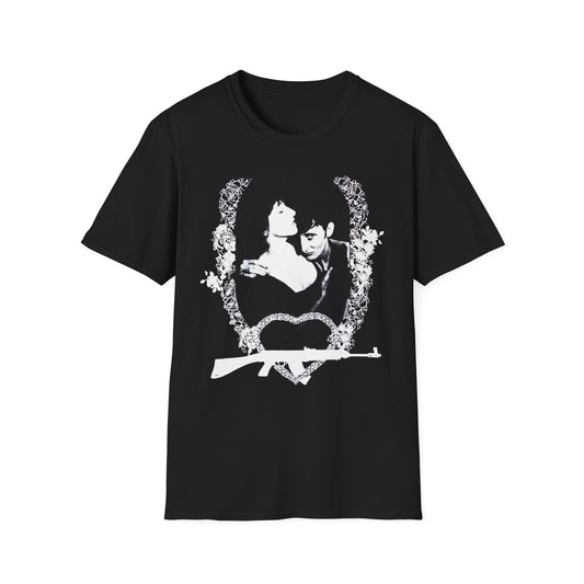 1991 shotgun wedding lydia lunch rowland s howard tour poster edit tshirt