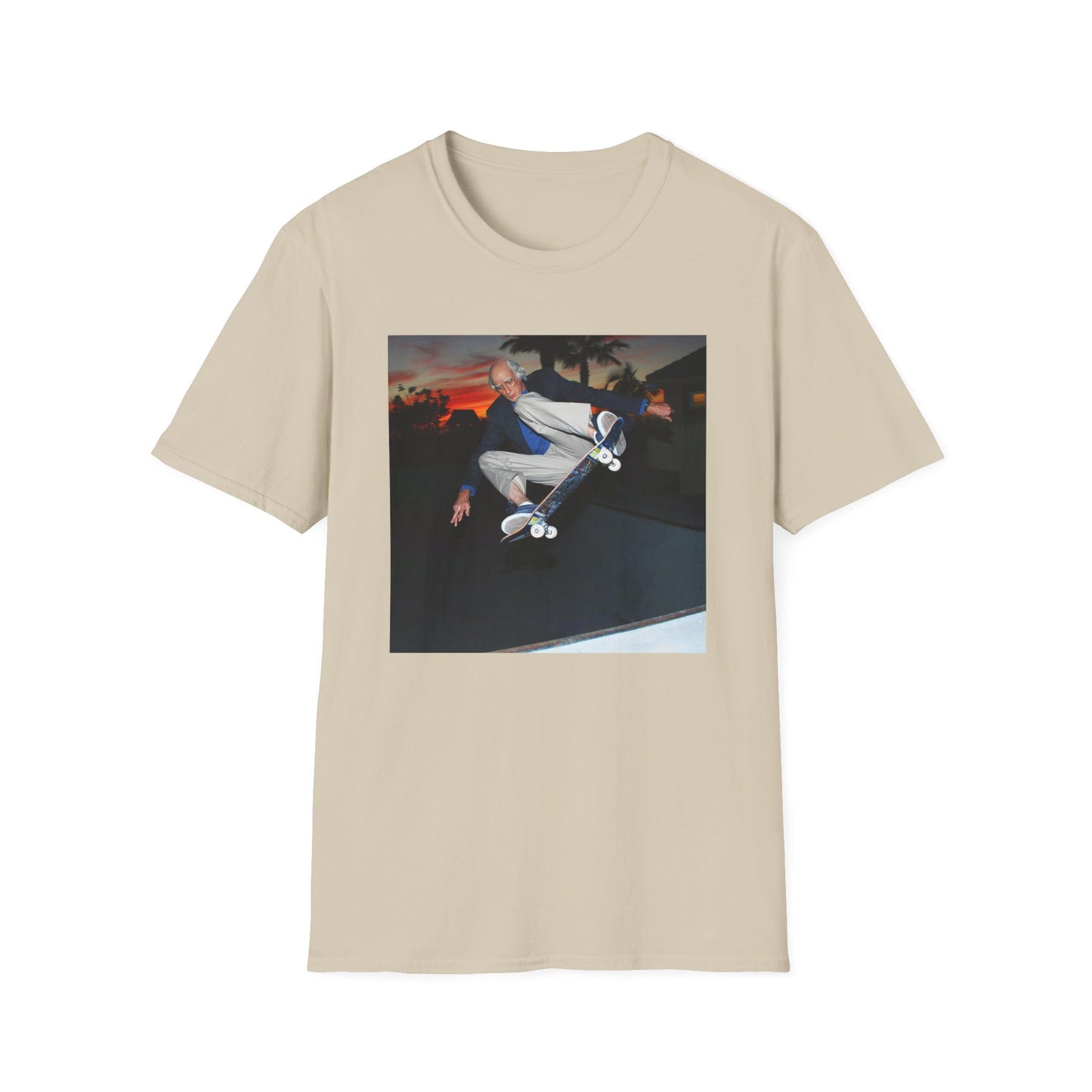 tony hawk as larry david photo tshirt