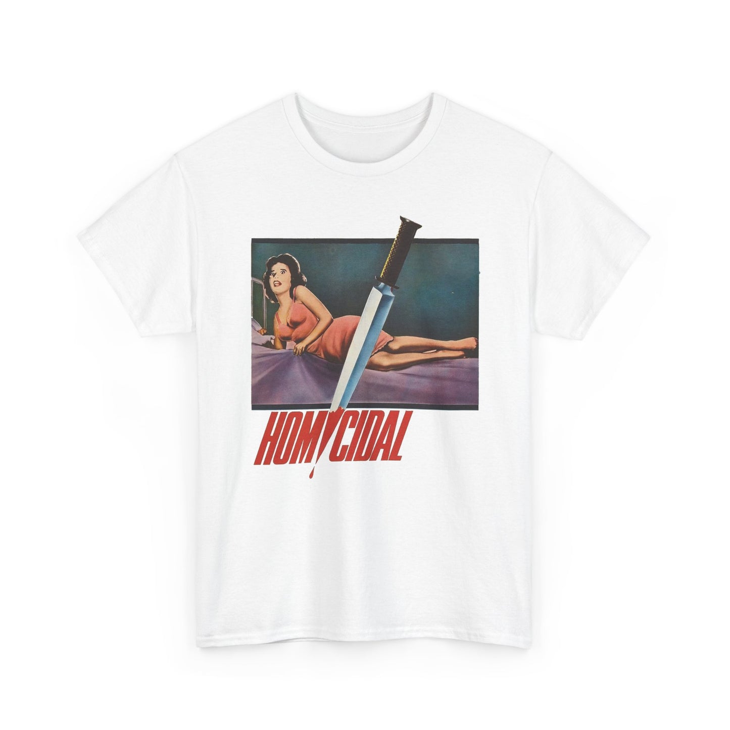 1961 homicidal movie poster tshirt