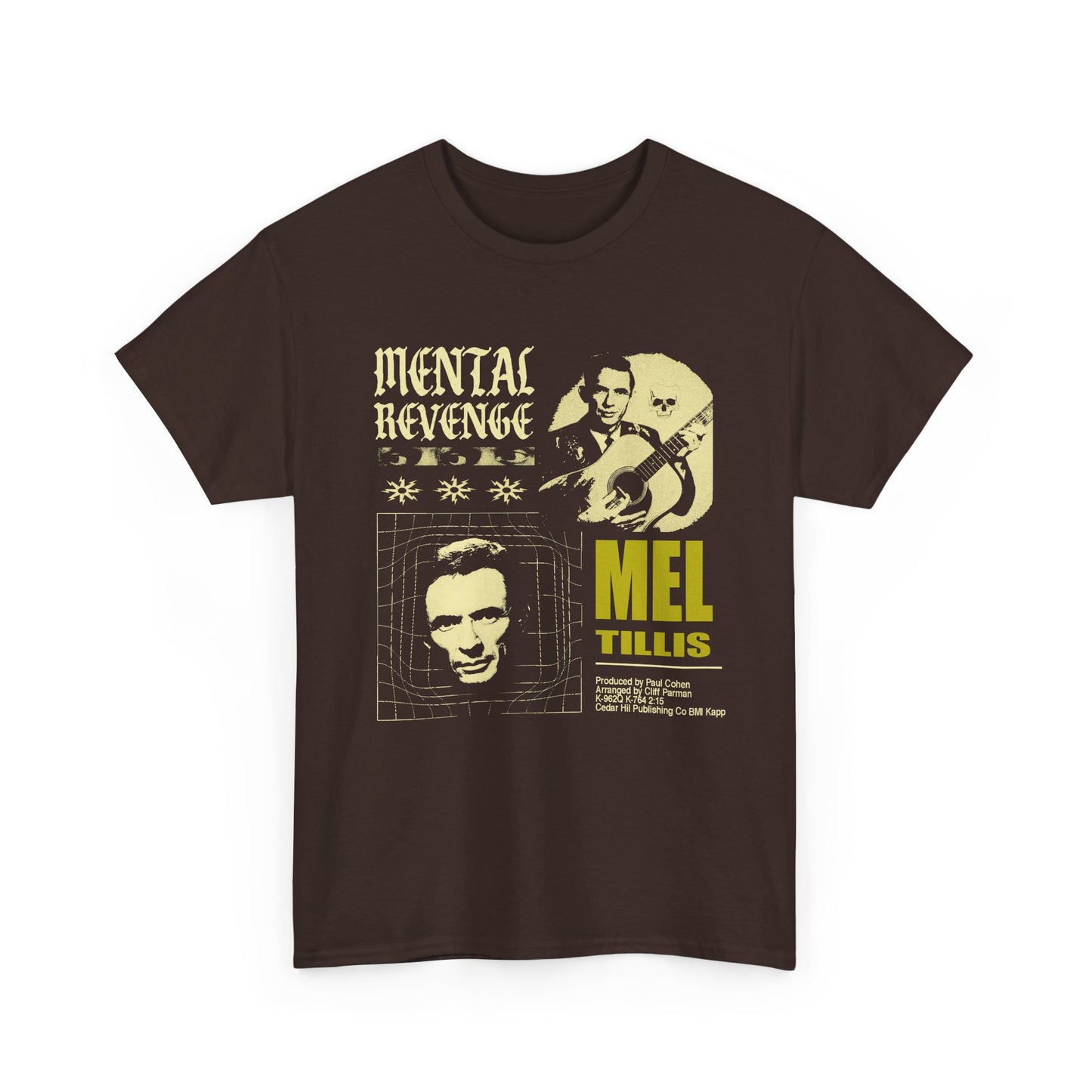 mel tillis mental revenge kapp records single whatmart fan art design tshirt