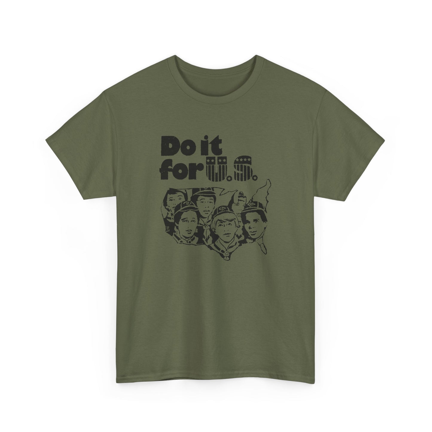 do it for us old boyscouts ad encouraging people to vote in the 1976 election tshirt