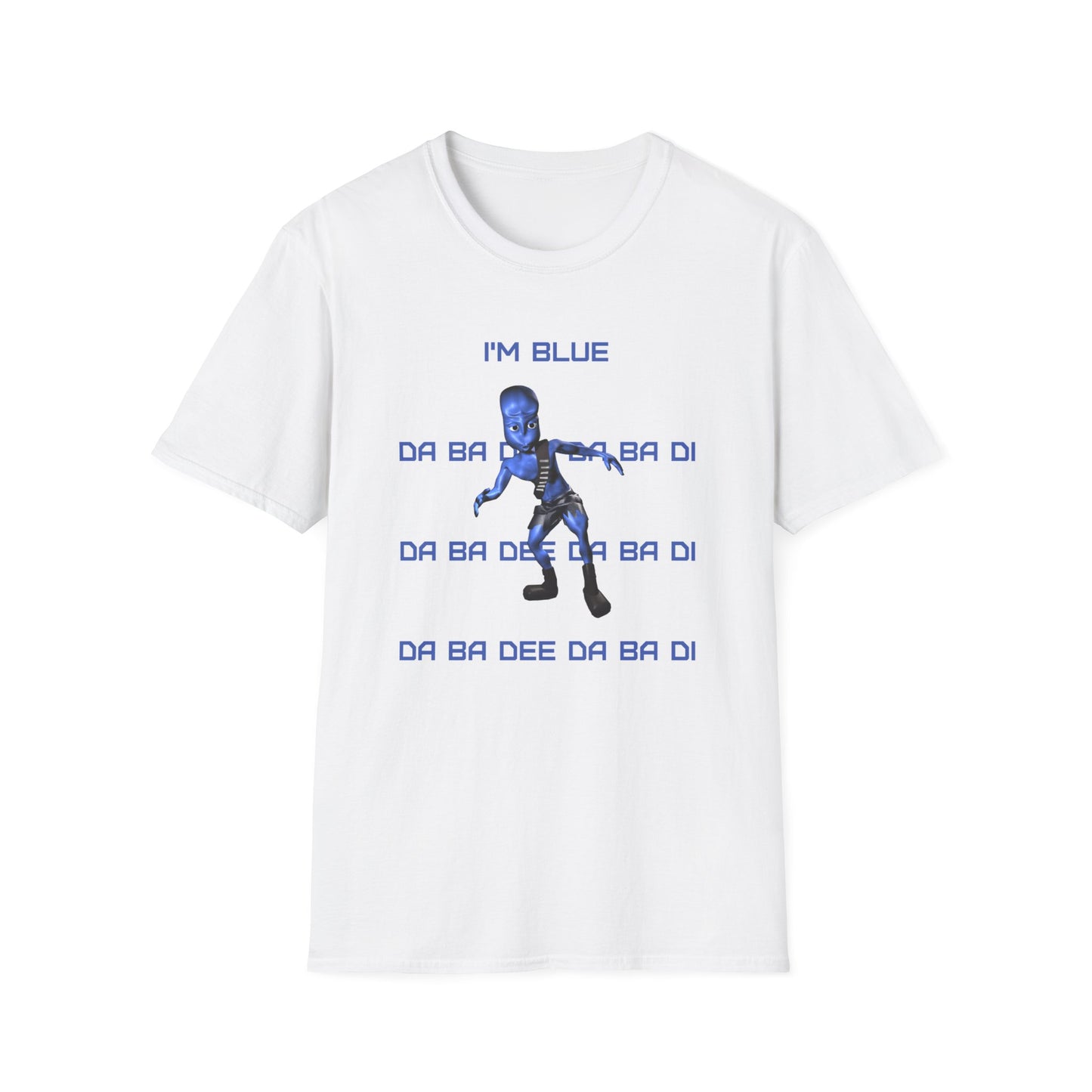 eiffel 65 blue (da ba dee) tshirt