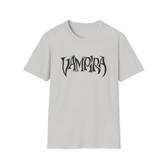 vampira from the vampira show logo tshirt