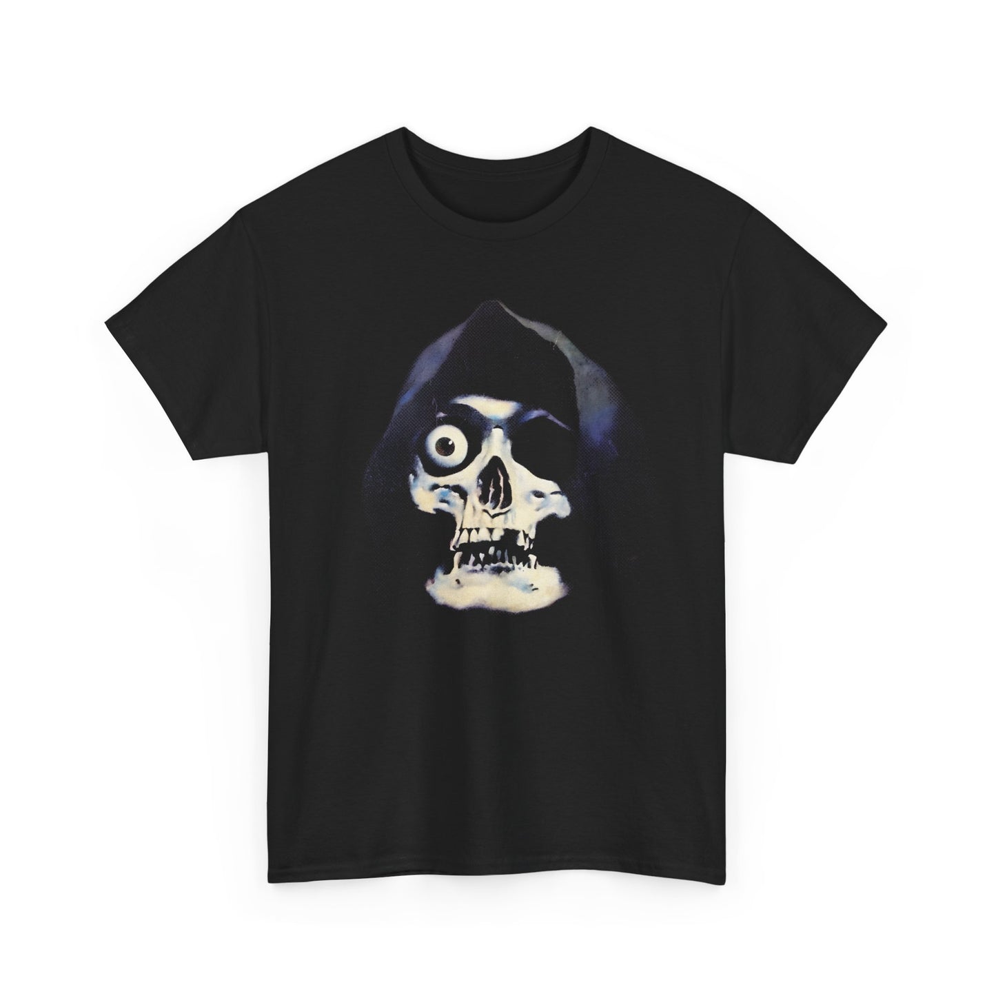 one eyed skull vintage graphic tshirt